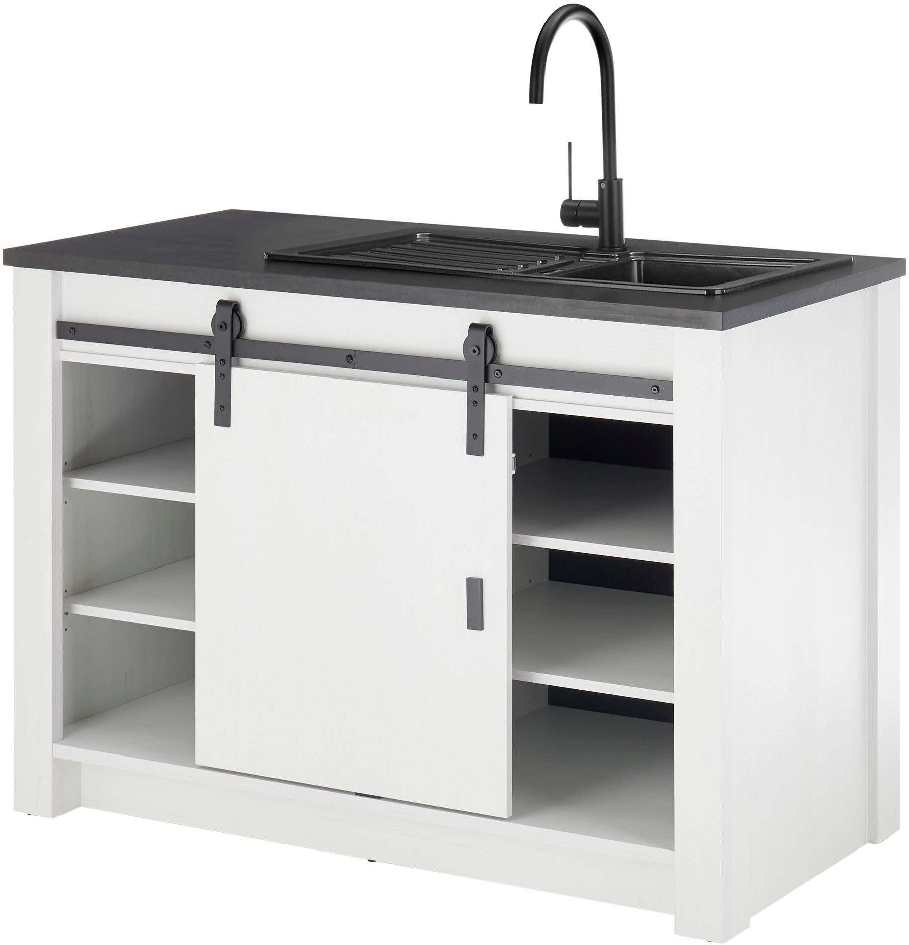 Home affaire Pantryküche »Sherwood«, Breite 160 cm, ohne E-Geräte