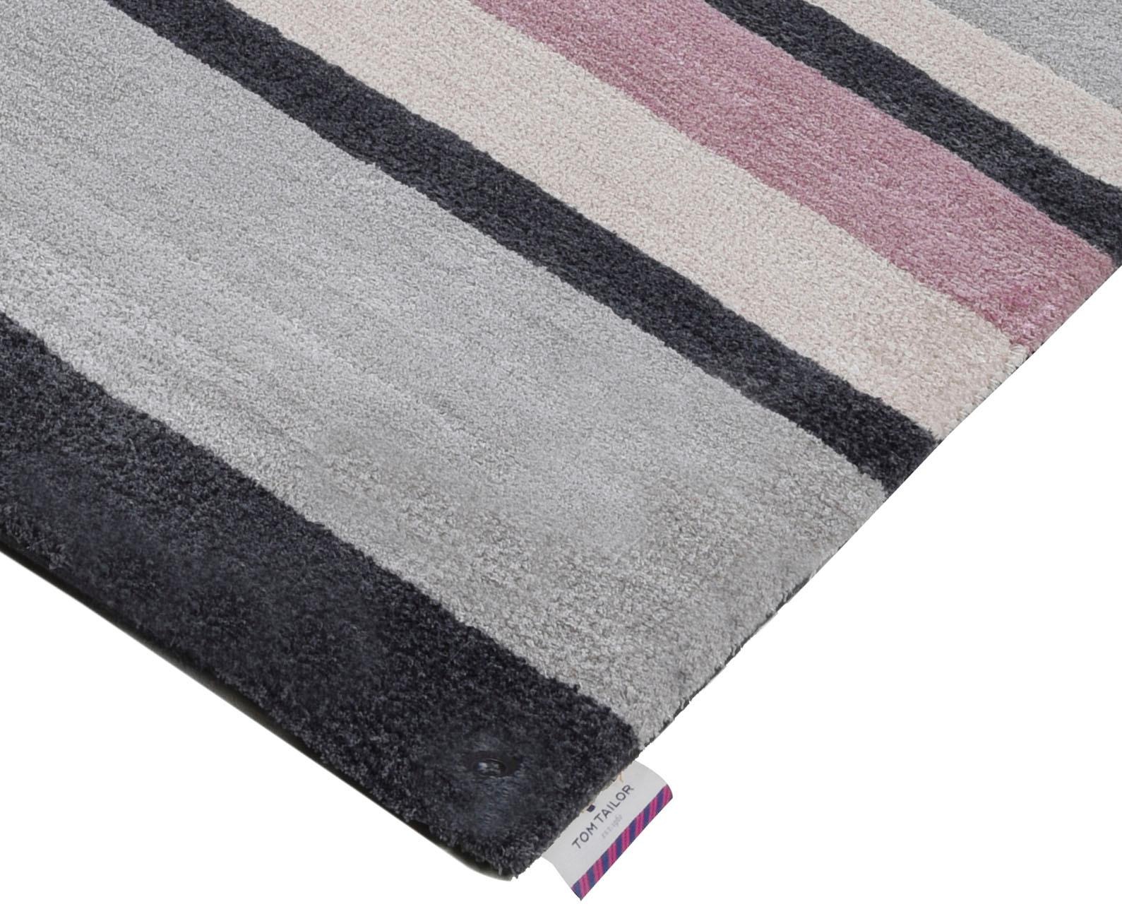 TOM TAILOR HOME Teppich »Powder Fashion«, rechteckig, 12 mm Höhe, besonders weich und flauschig, ideal im Wohnzimmer & Schlafzimmer