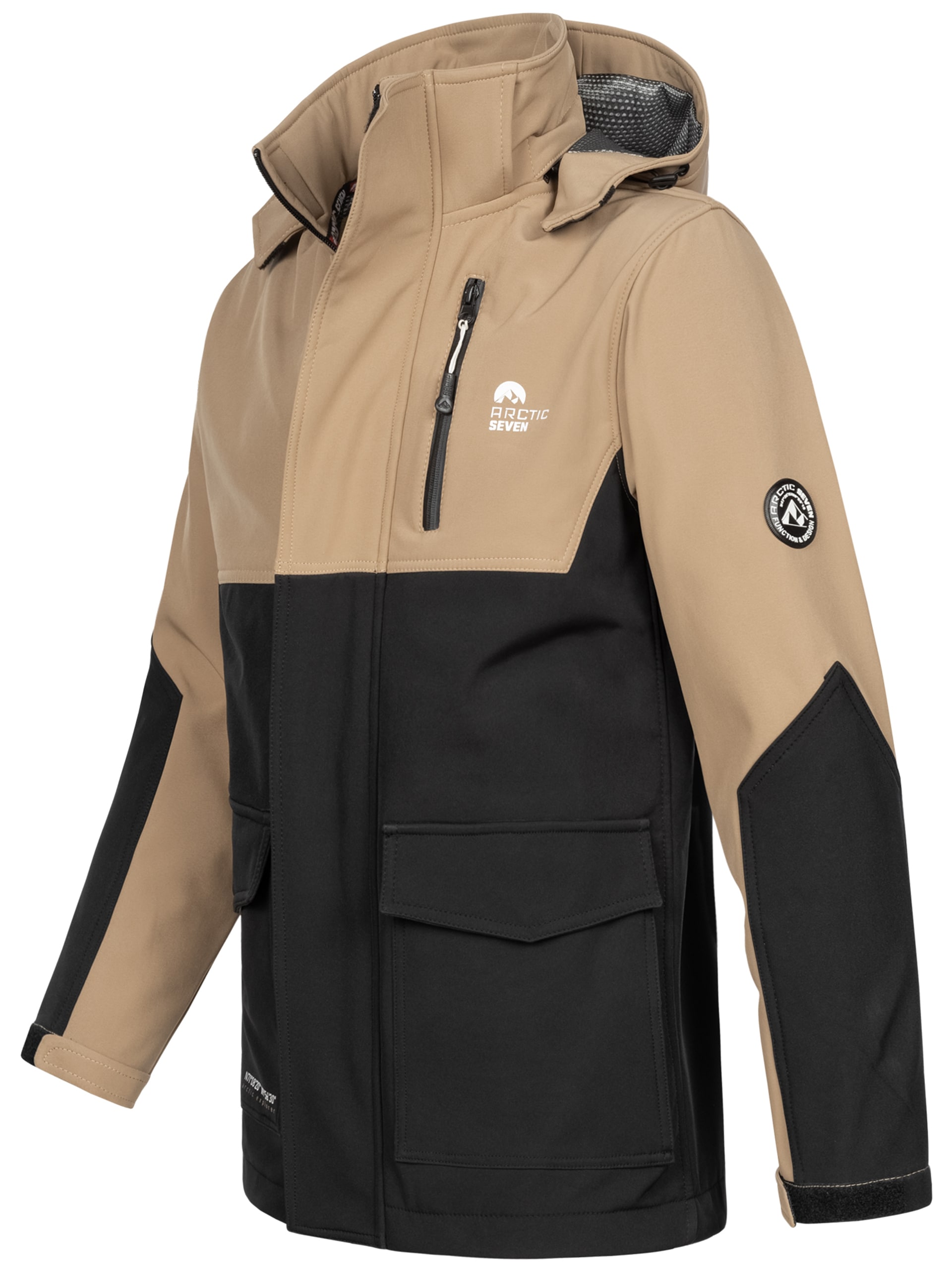 Arctic Seven Softshelljacke »Arctic Seven Herren Softshell Jacke AS303«