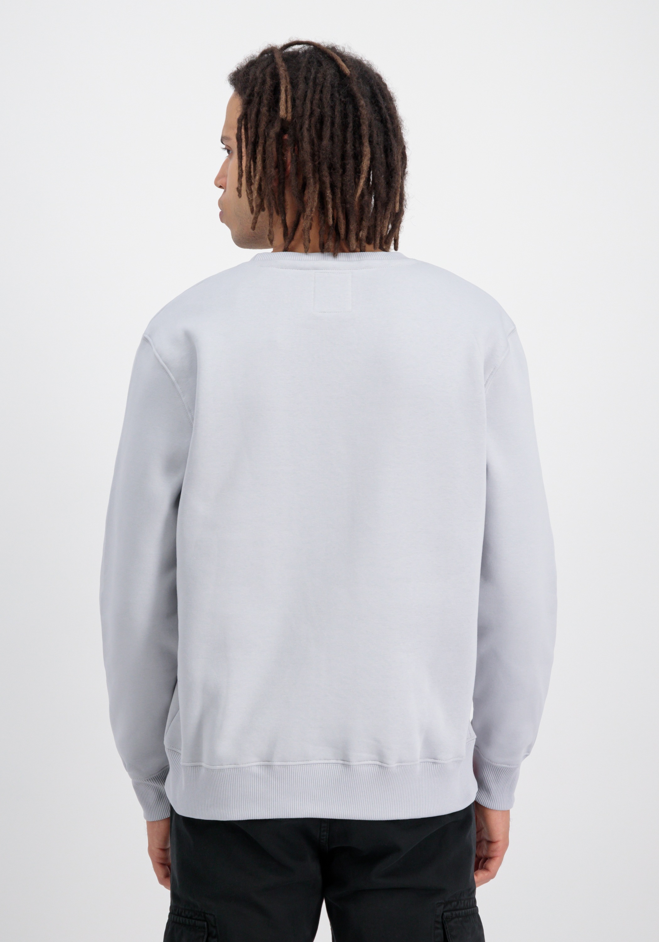 Alpha Industries Sweater »Alpha Industries Men - Sweatshirts Rainbow Refl. Label Sweater«