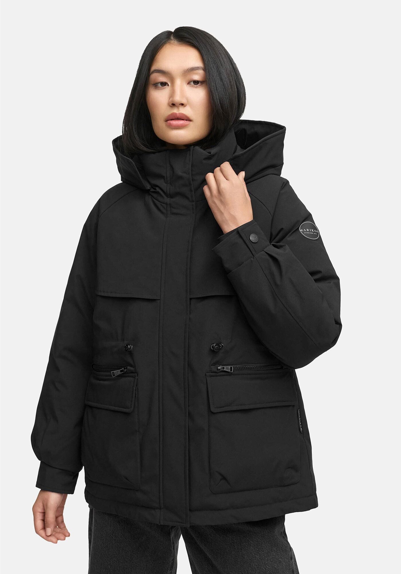 Marikoo Winterjacke »Marikoo Shigaraa Damen Herbst Winter Jacke N096«