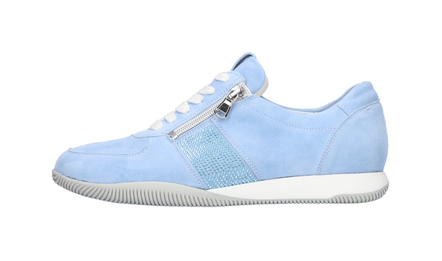 Waldläufer Sneaker »H-PAMELA«, Halbschuh, Schnürschuh, mit seitlichem Reißverschluss, H-Weite