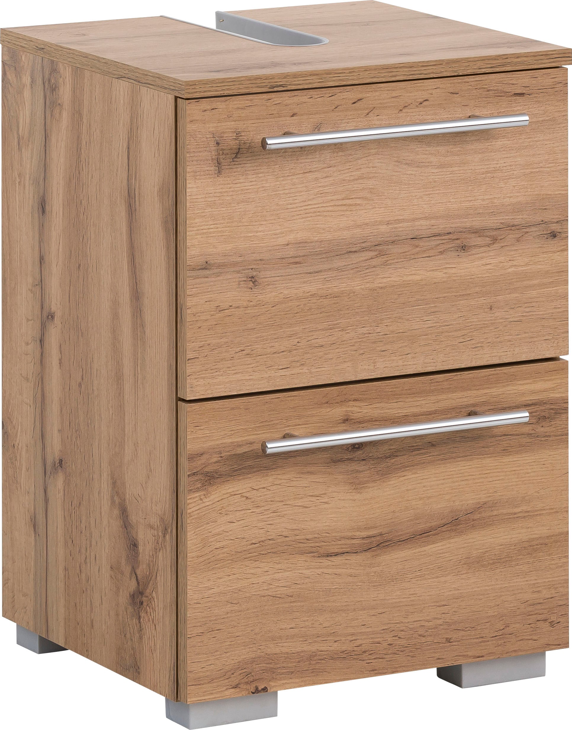 SCHILDMEYER Meuble sous-lavabo, Carlos (largeur 40 cm, Maison de campagne en chêne)