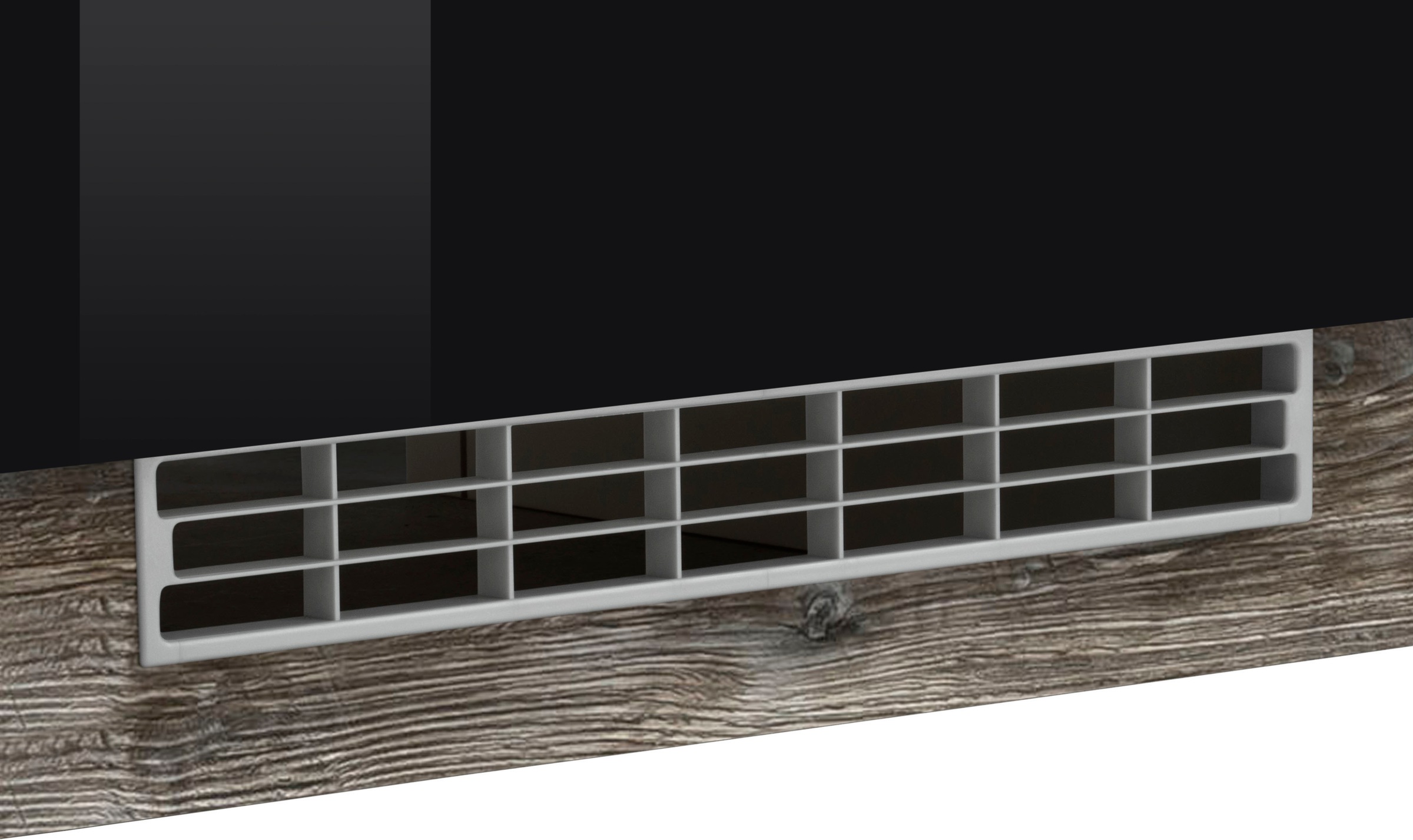 KOCHSTATION Kühlumbauschrank »KS-Brindisi« 60 cm breit, 200 cm hoch, hochwertige MDF Fronten