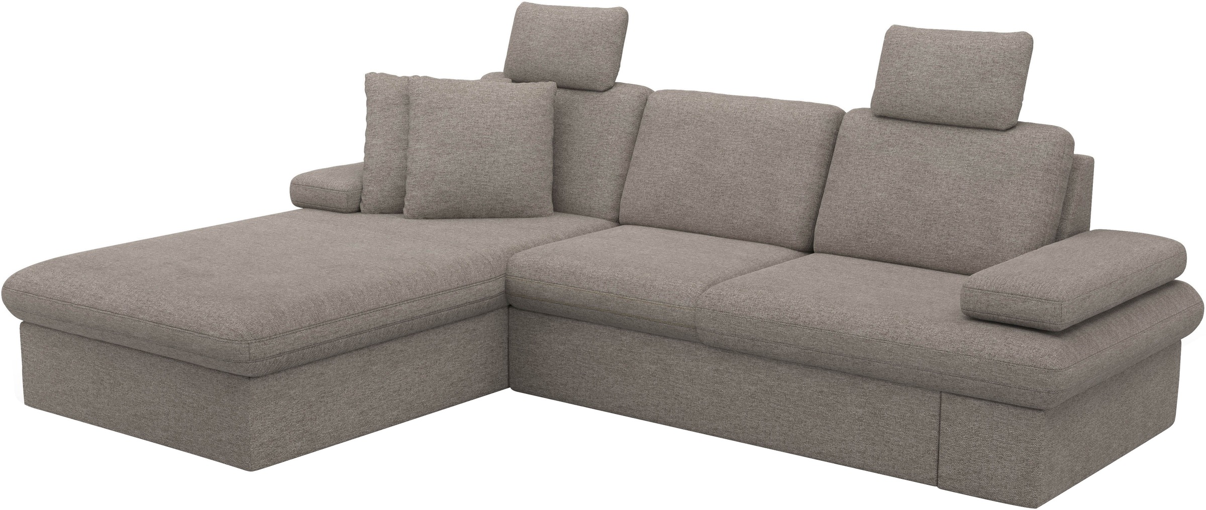 sit&more Ecksofa »Moreno«, mit Armteilverstellung,wahlweise mit Bettfunktion