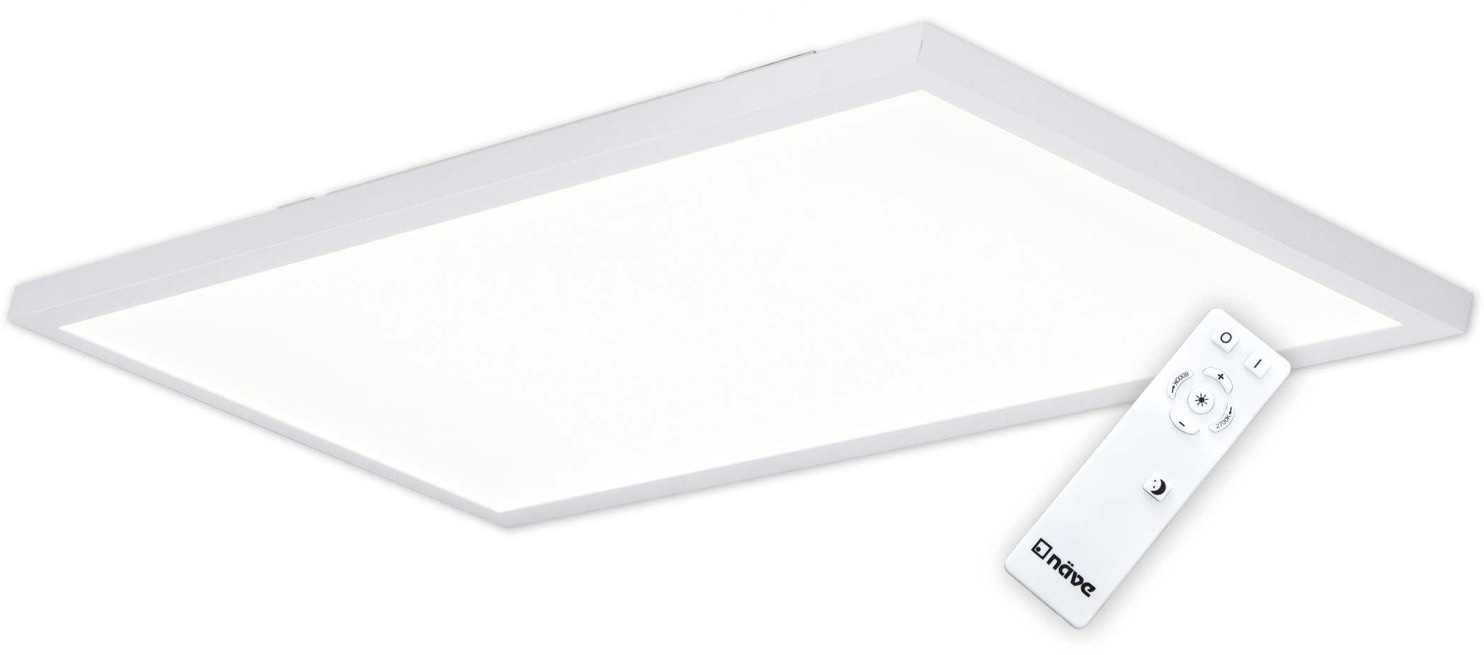 näve LED Deckenleuchte »Salta«, 1 flammig-flammig, Deckenleuchte, dimmbar,  Nachlicht- und Memoryfunktion, Fernbedienung bestellen im OTTO Online Shop