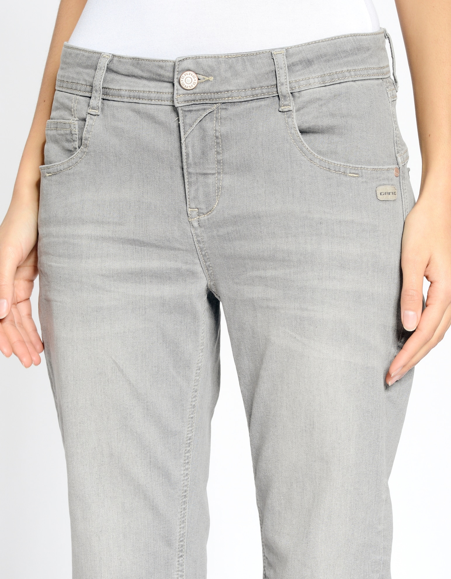 GANG Relax-fit-Jeans »94AMELIE CROPPED«, in 5-Pocket-Style