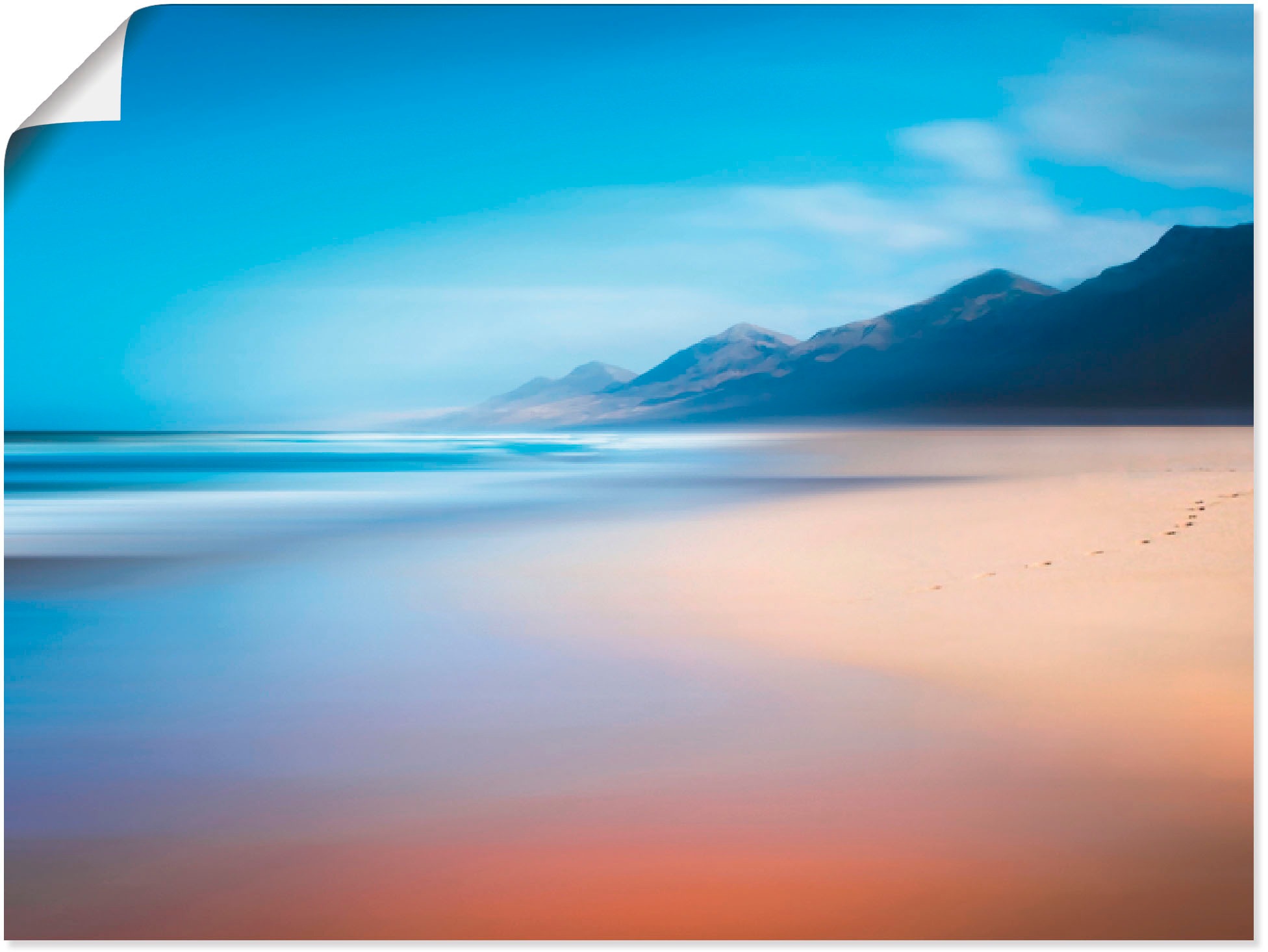 Artland Wandbild »Fuerteventura Strandimpessionen 01«, Strand, (1 St.), als  Leinwandbild, Wandaufkleber oder Poster in versch. Größen bestellen im OTTO  Online Shop