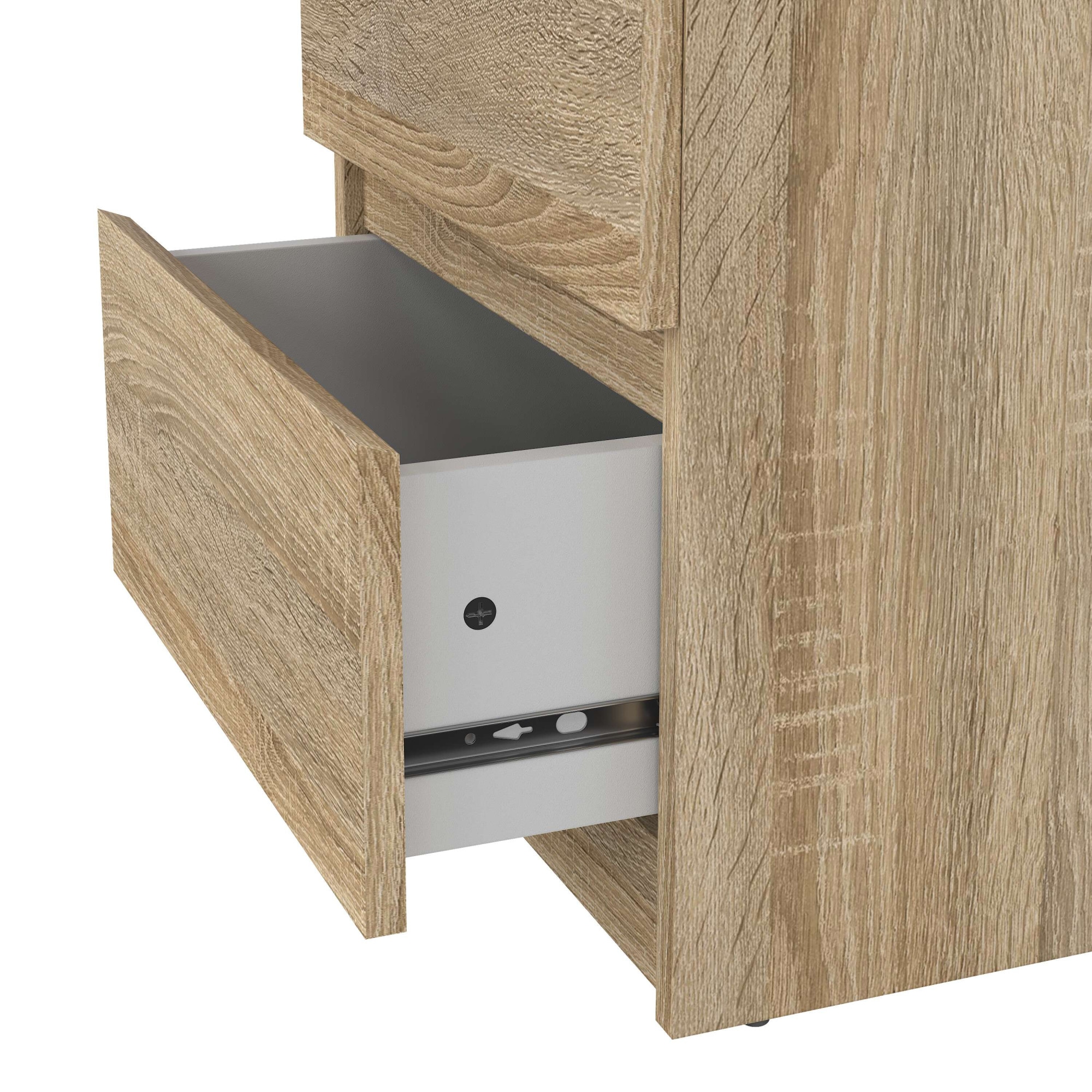 INOSIGN Nachttisch »Naia« Eleganter Nachttisch mit 2 Schubladen