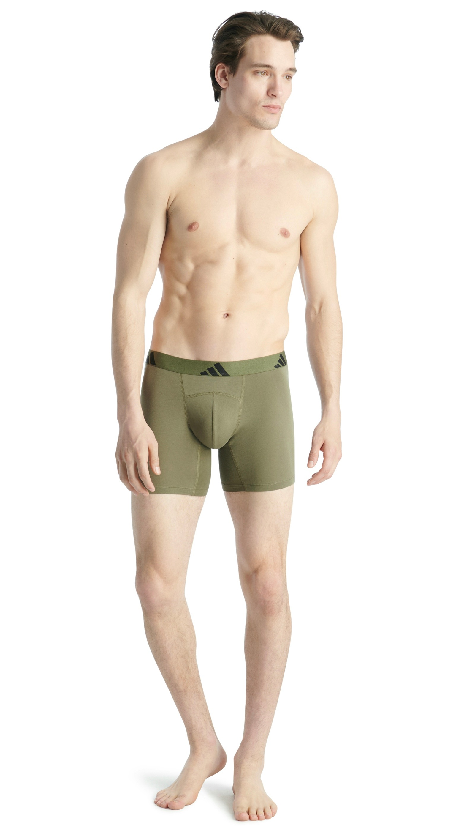 adidas Sportswear Boxershorts »"Active Flex Cotton Ergonomic"«, (2er Pack), Belüftete Mesh-Rückenpartie und -Schritt