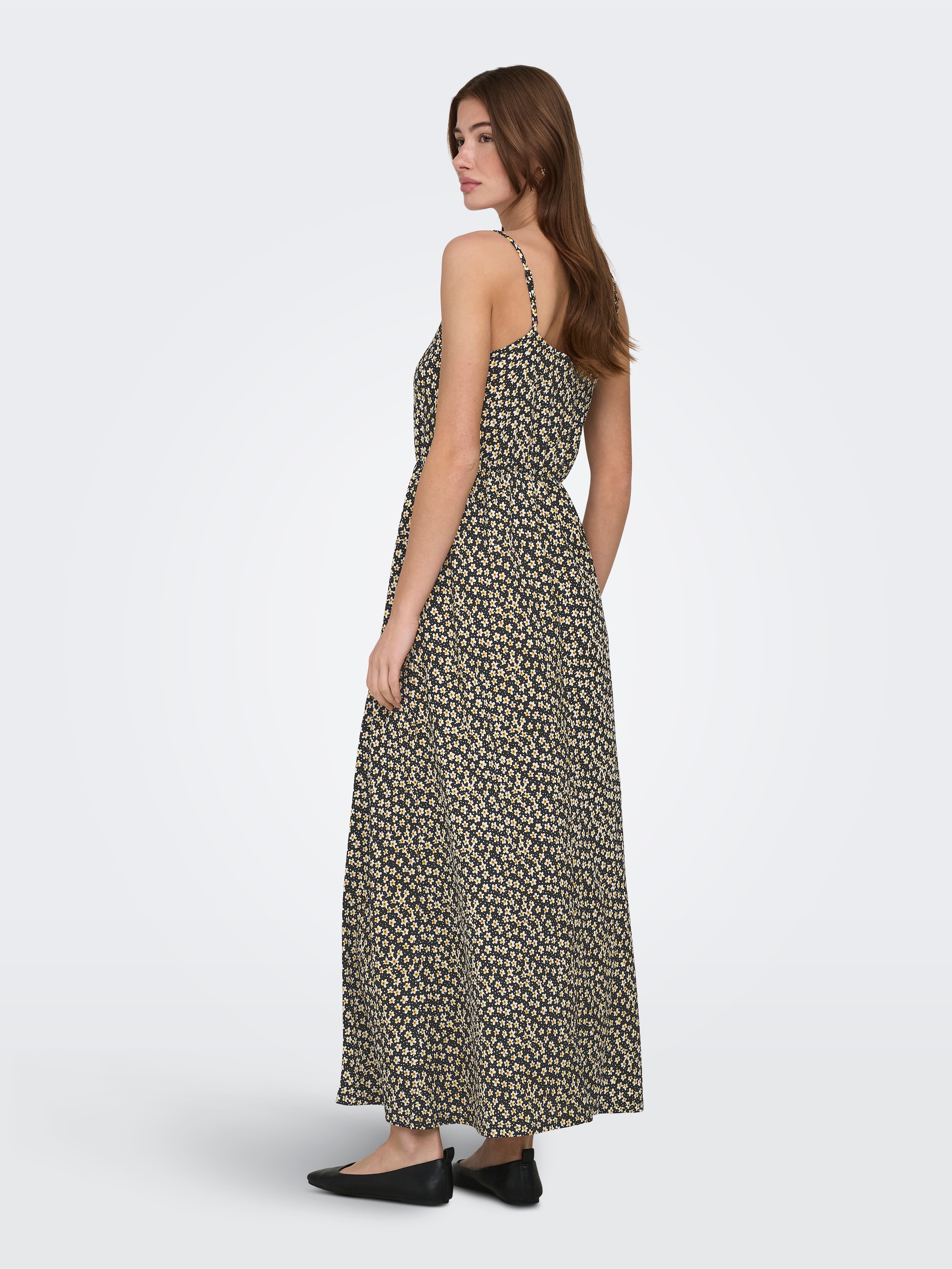 ONLY Maxikleid »ONLALTA S/L LONG STRAP DRESS PNT ZLO«