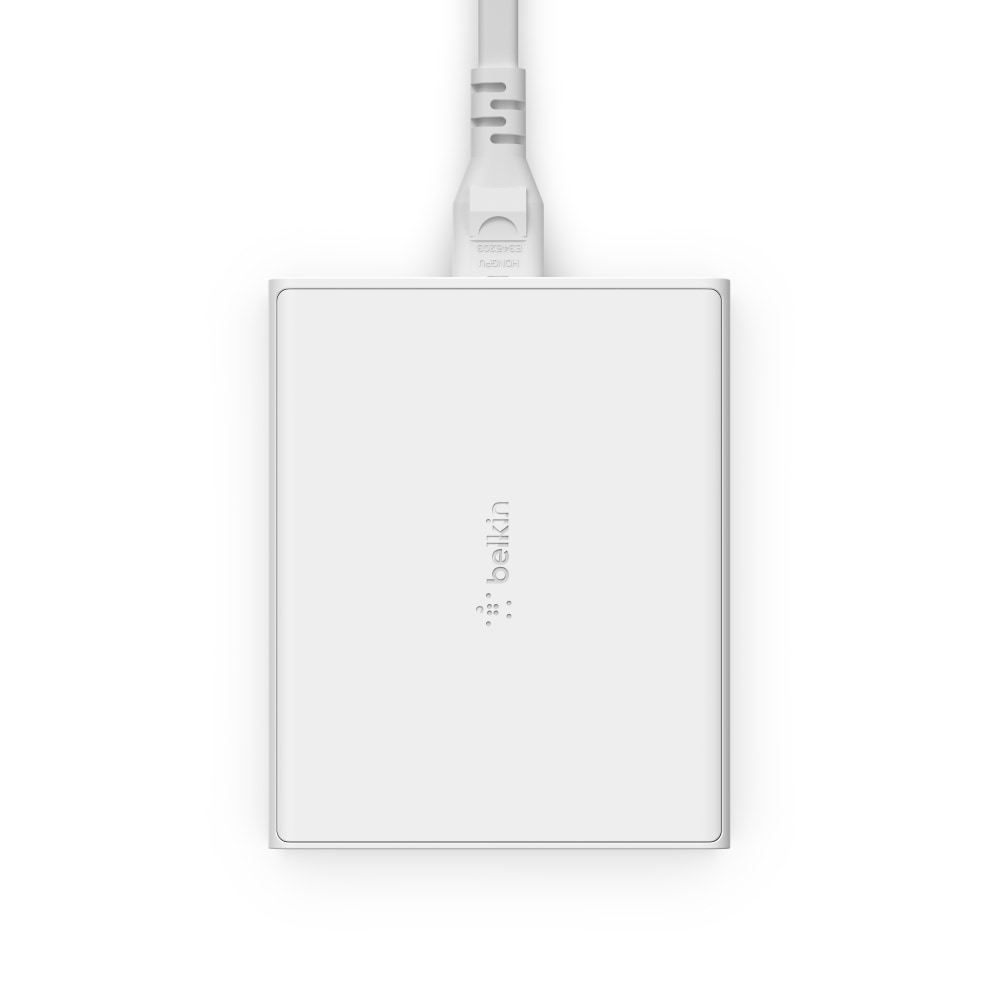 Belkin USB-Ladegerät »108W 4-Port GaN, 2x USB-C, 2x USB-A, 2m Netzkabel«, für Laptops Tablets Smartphones