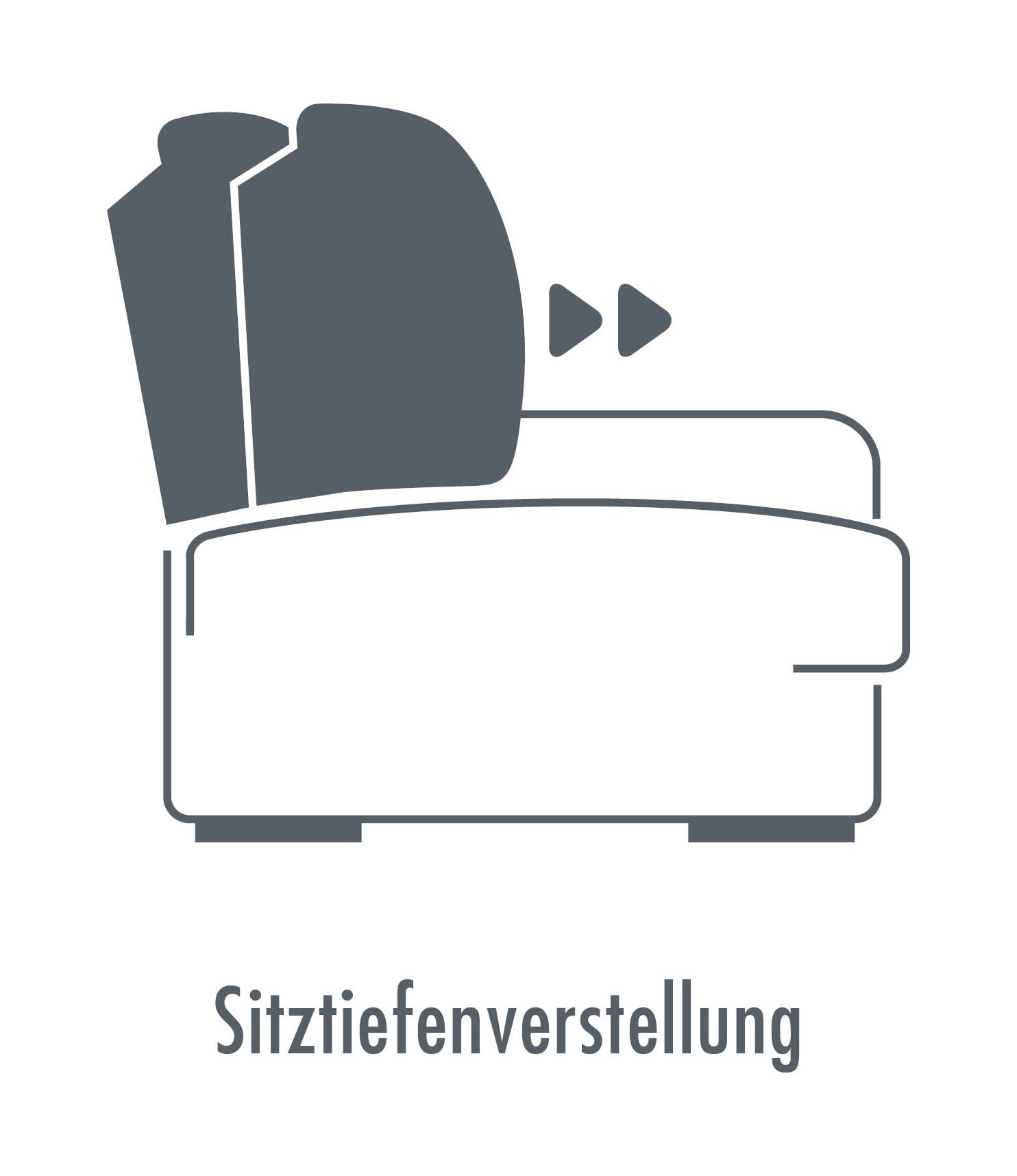 Die PlanBar Ecksofa »MP-IN17004 L-Form, Breite 331 cm, Kaltschaum-Polsterung« inkl. Sitztiefenverstellung, wahlweise weitere Funktionen