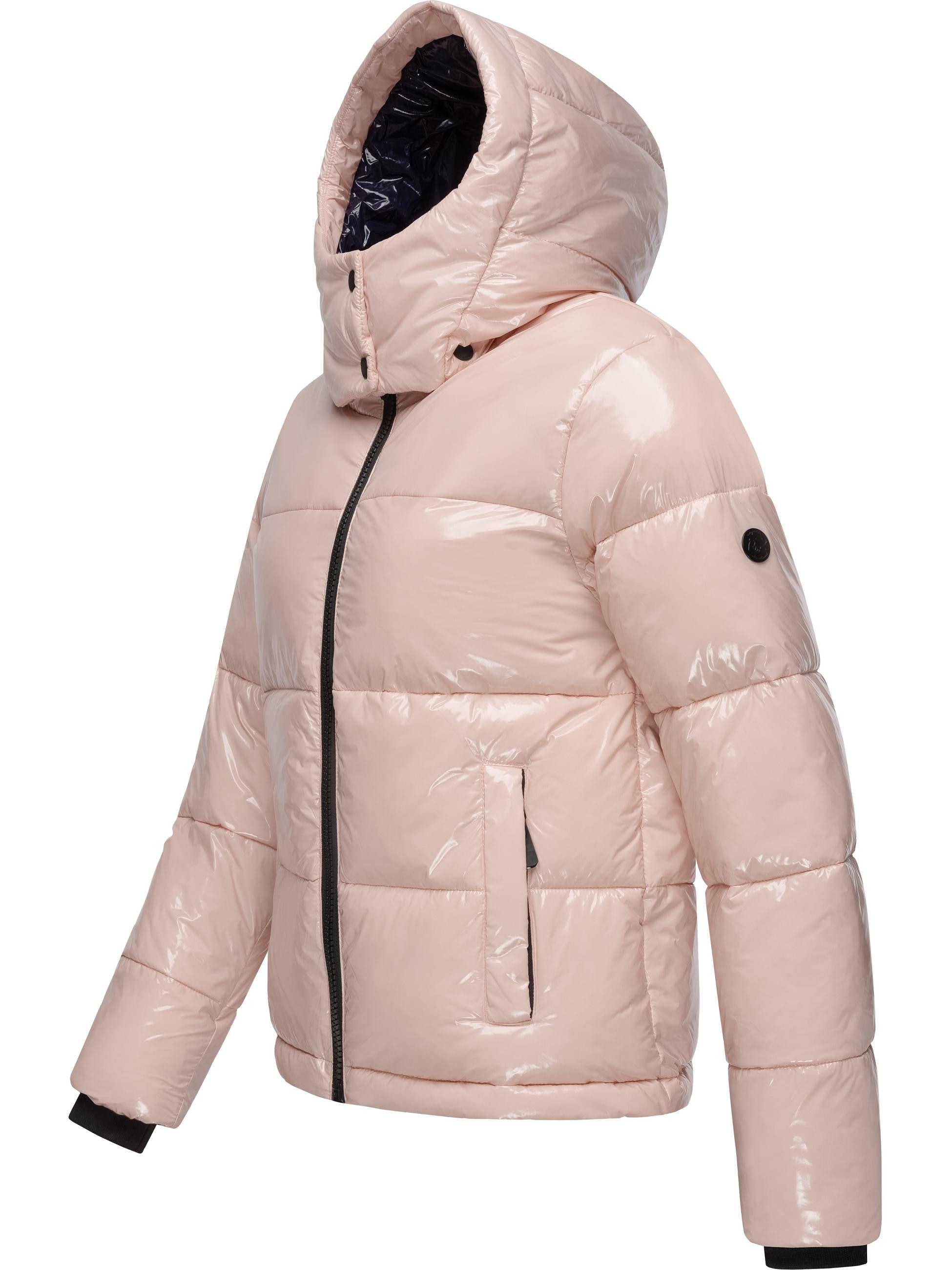 Ragwear Steppjacke »Winterjacke Roobie«, mit Kapuze, super stylische, gänzende Damen Winterjacke