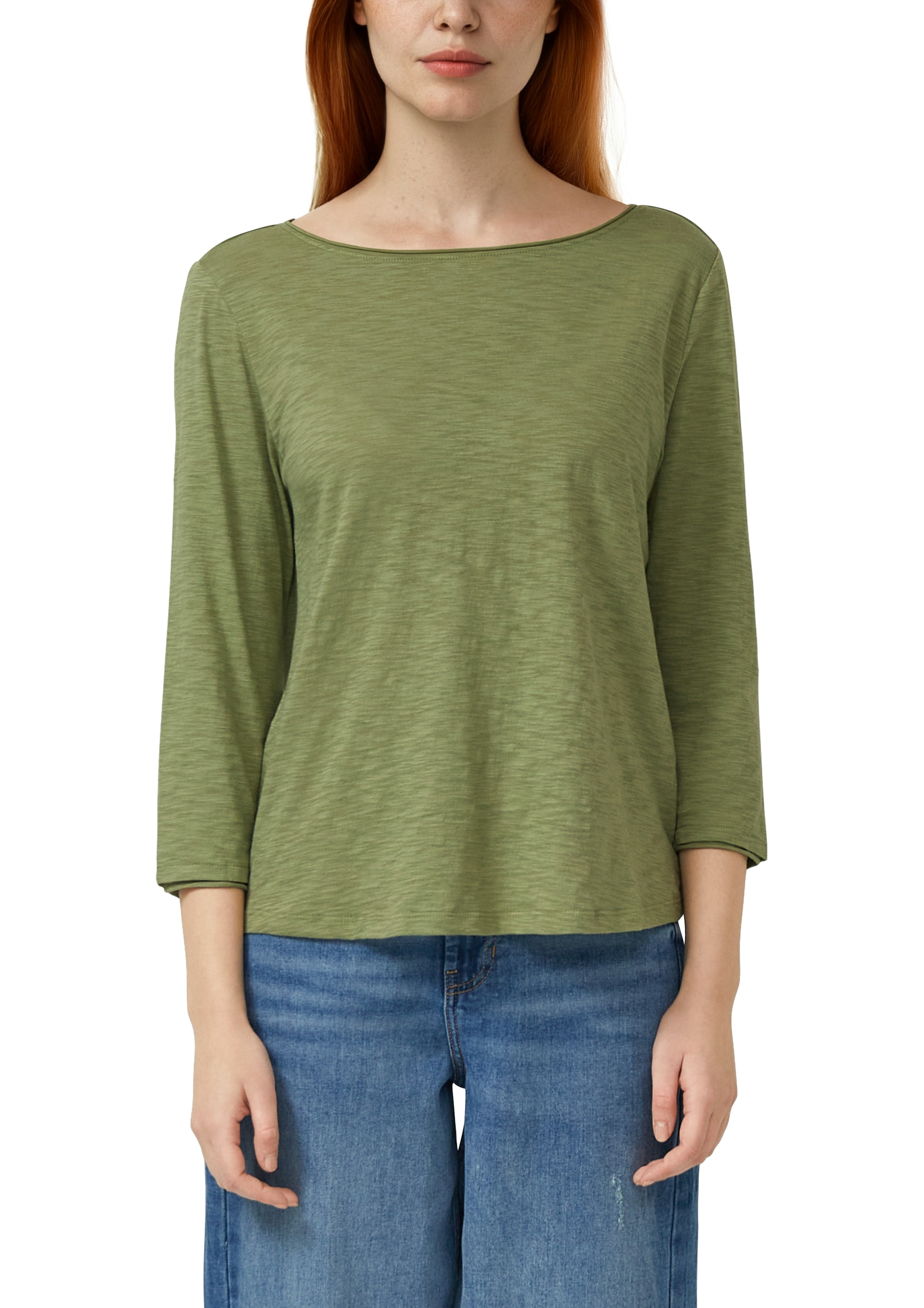 s.Oliver Langarmshirt aus Flammgarn