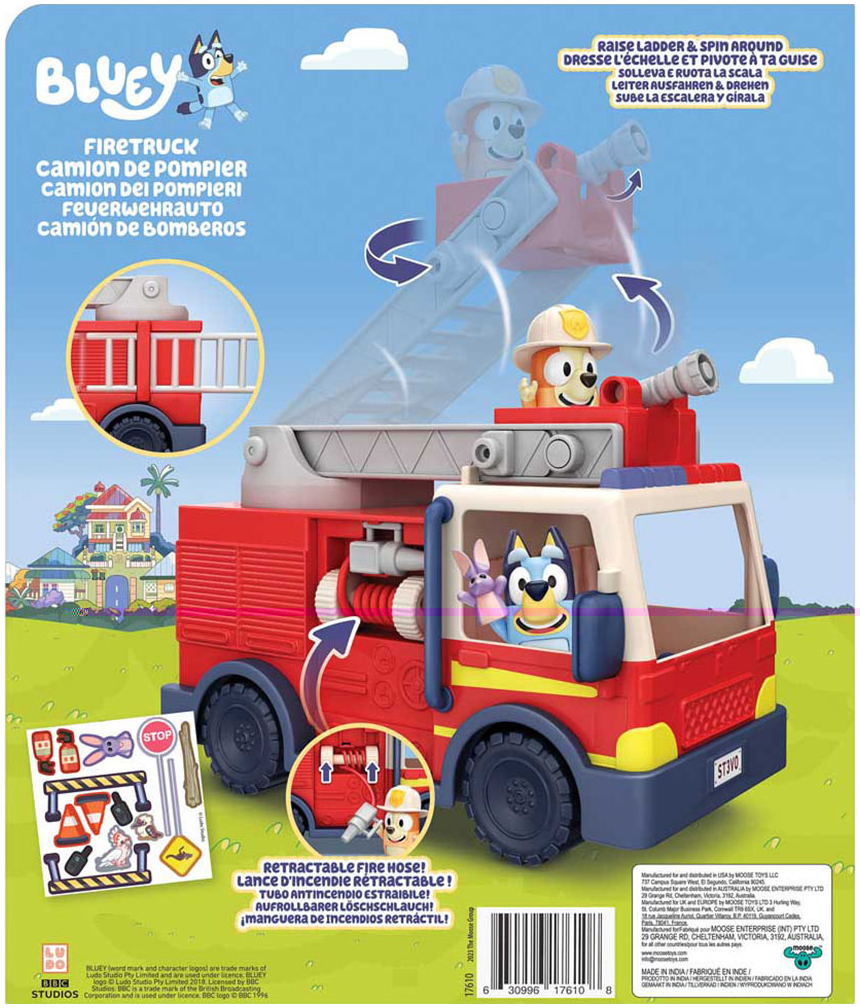 Moose Spielzeug-Feuerwehr »Bluey«