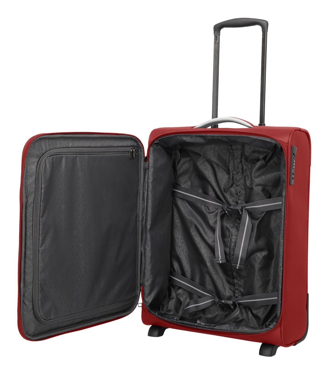 travelite Handgepäck-Trolley »JETPACK Multi 2 Cabin Handgepäck Koffer« 41 l 2 Rollen Weichgepäck, passend für Ryanair, Condor und viele gängige Airlines