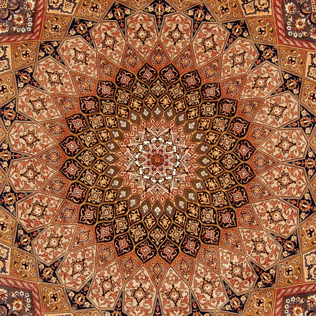 morgenland Orientteppich »Perser - Täbriz - Royal - 352 x 255 cm - mehrfarbig«, rechteckig
