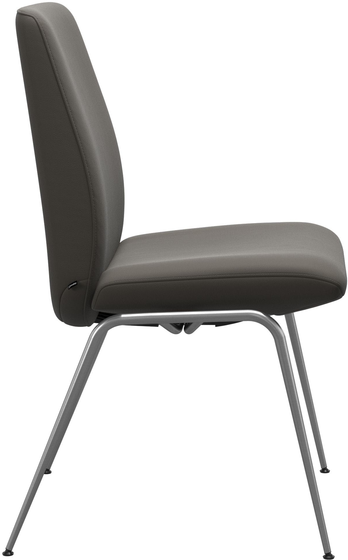 Stressless® Polsterstuhl »Laurel«, Leder PALOMA, Low Back, Größe L, mit Beinen aus Stahl in Schwarz matt