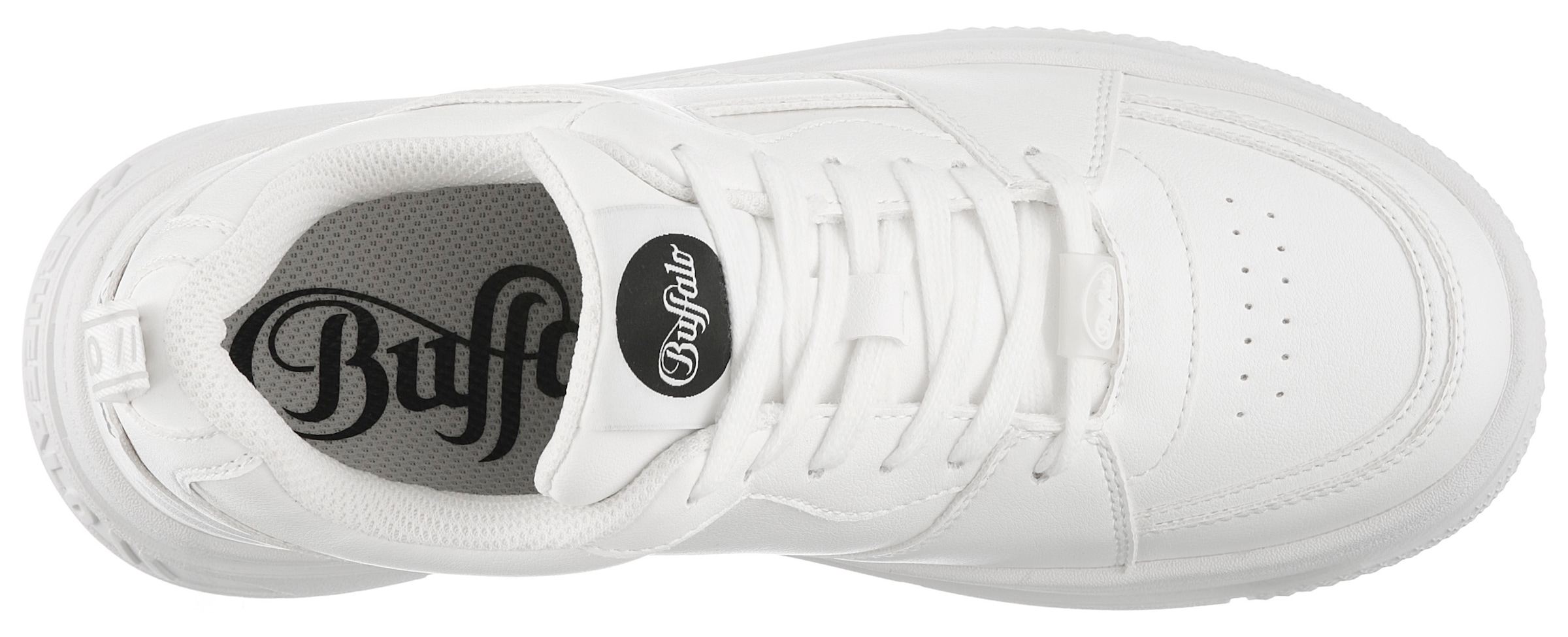 Buffalo Plateausneaker »Yade One«  Halbschuh, Schnürschuh, Freizeitsneaker mit Memory Foam Innensohle