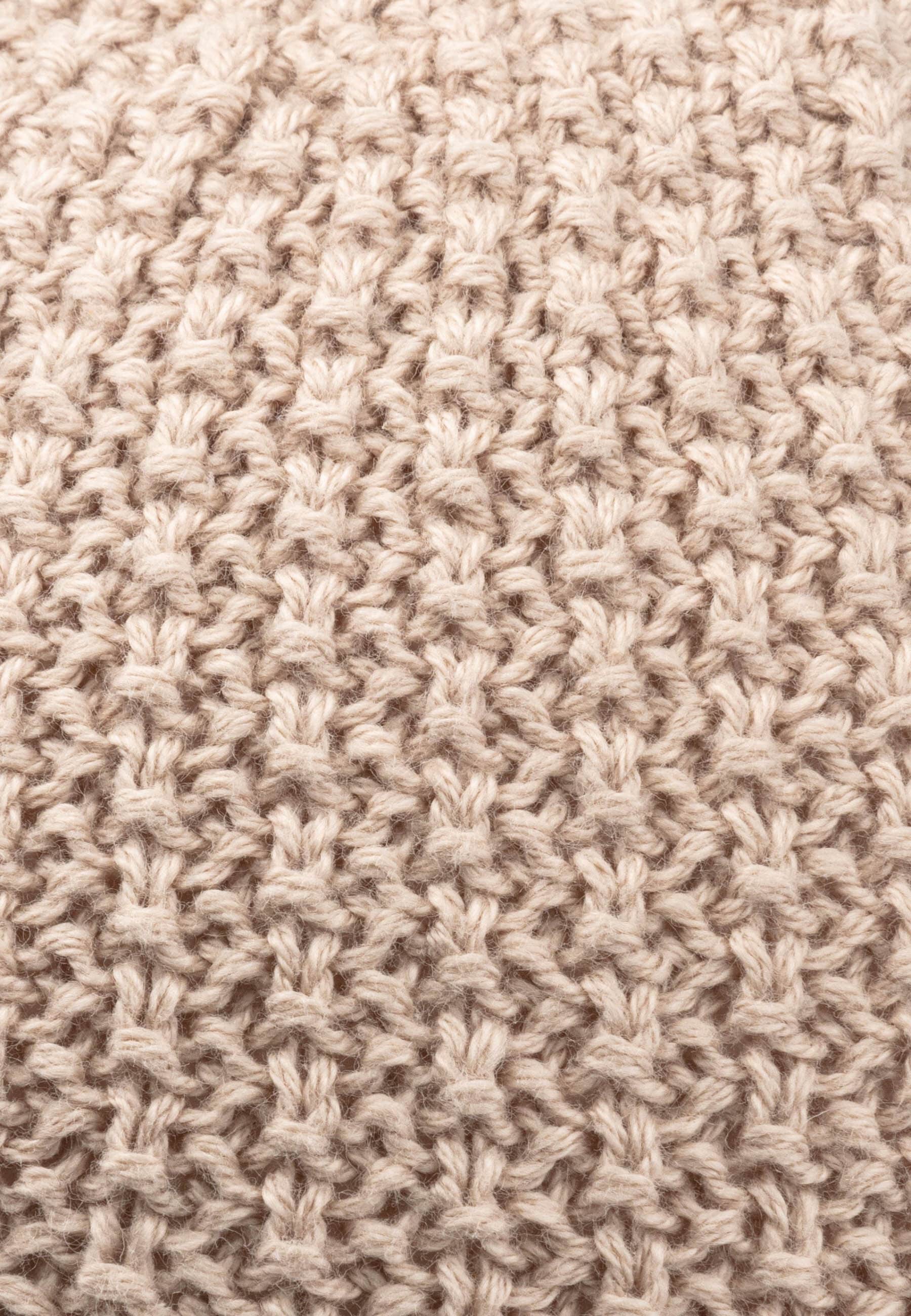 Sterntaler® Strickmütze »GOTS Strickmütze Waffel«