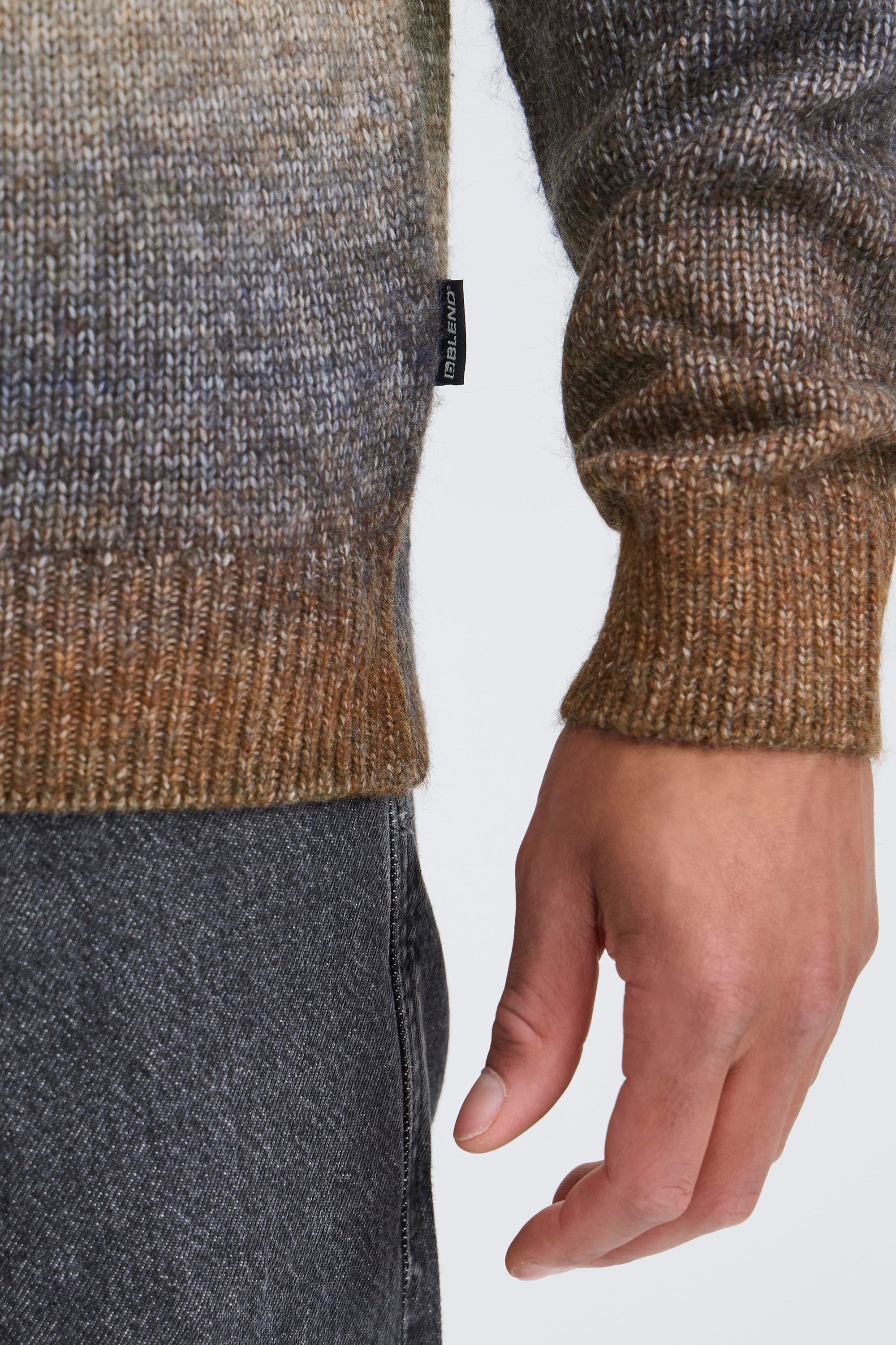 Blend Strickfleece-Pullover »Strickpullover BHDANNIE«