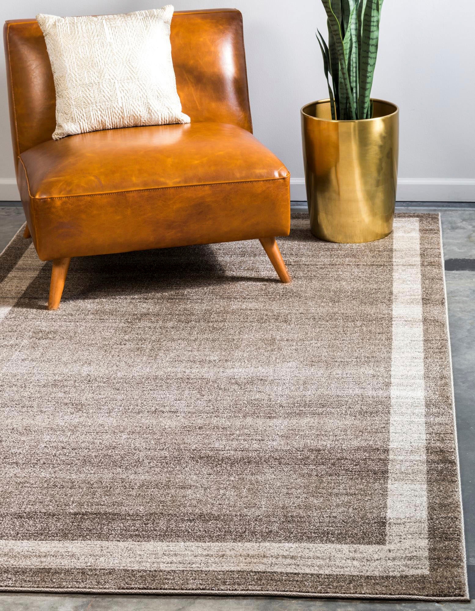 Myflair Möbel & Accessoires Teppich »Good Times Lagerräumung«, rechteckig, 13 mm Höhe, Kurzflor, gewebt, melierte Optik, mit Bordüre
