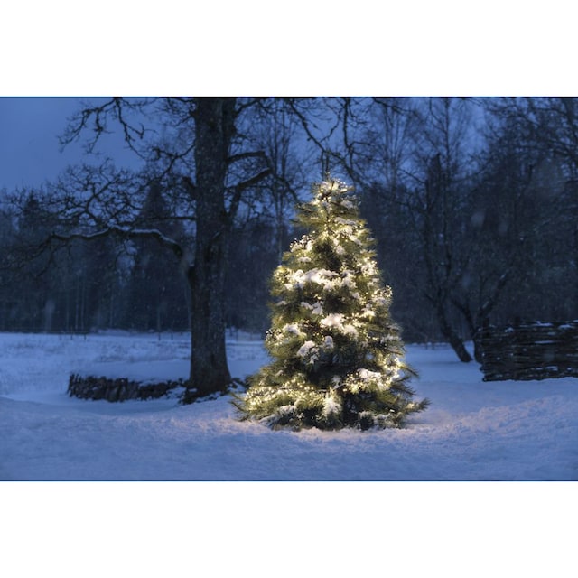 KONSTSMIDE LED-Lichterkette »Weihnachtsdeko aussen«, mit 8 Funktionen,  Steuergerät, Memoryfunktion, 1536 warm weiße Dioden kaufen bei OTTO