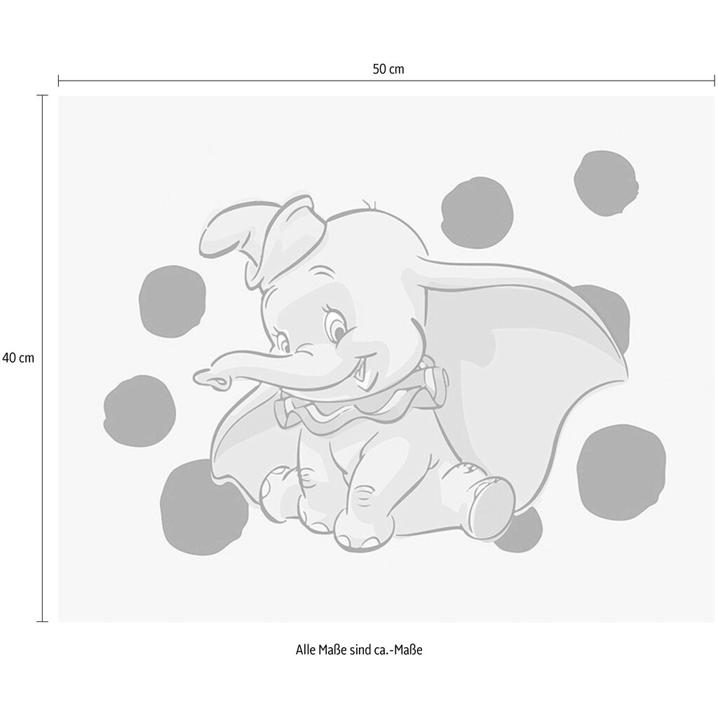 Komar Poster »Dumbo Dots Landscape«, Disney, (1 St.)