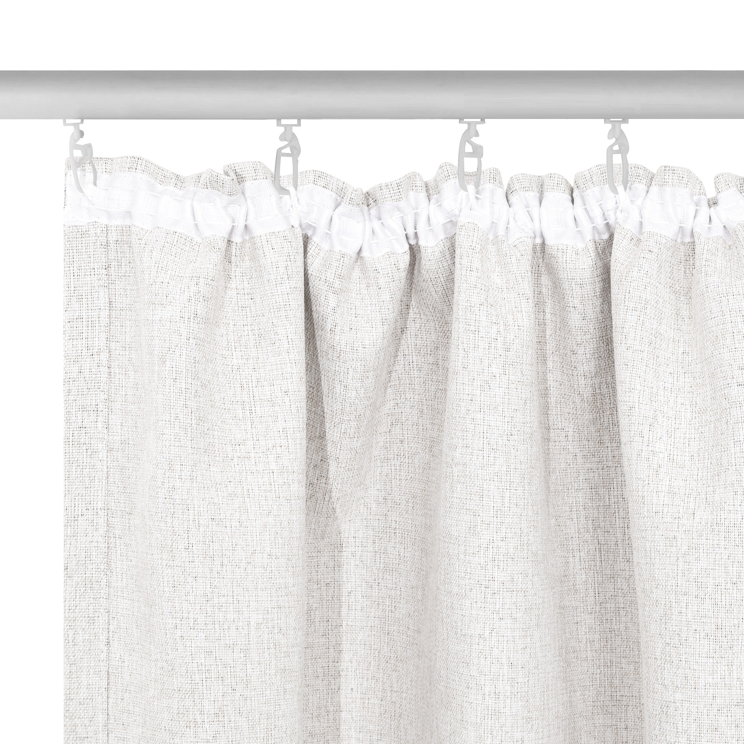 OTTO home Verdunkelungsvorhang »Onnika, 100% verdunkelnd« Kräuselband 1 Stk. tlg. pflegeleicht, uni, strukturiert, verdunkelnd, blickdicht,