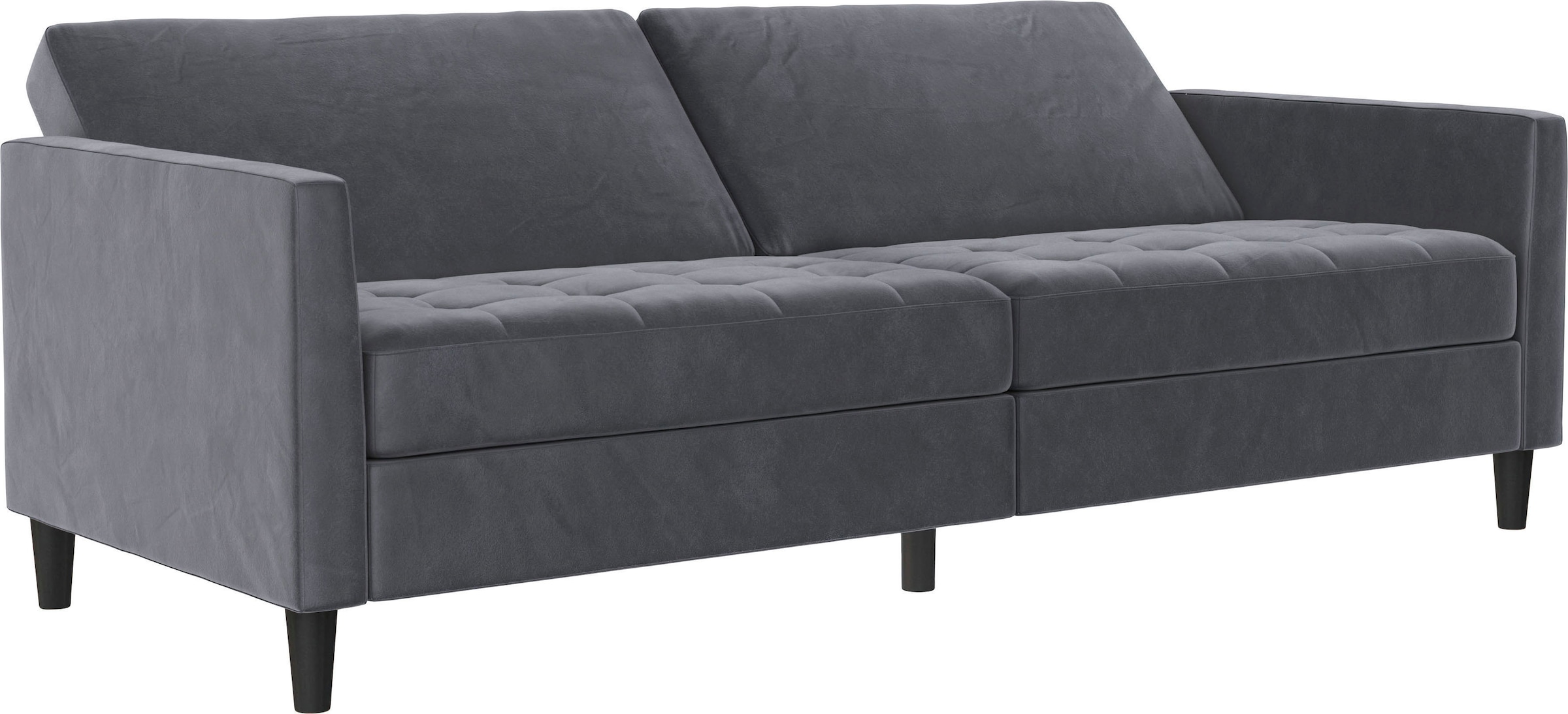 Dorel Home 3-Sitzer »Presley«, Sofa mit Bett-Funktion und verstellbarer Rückenlehne