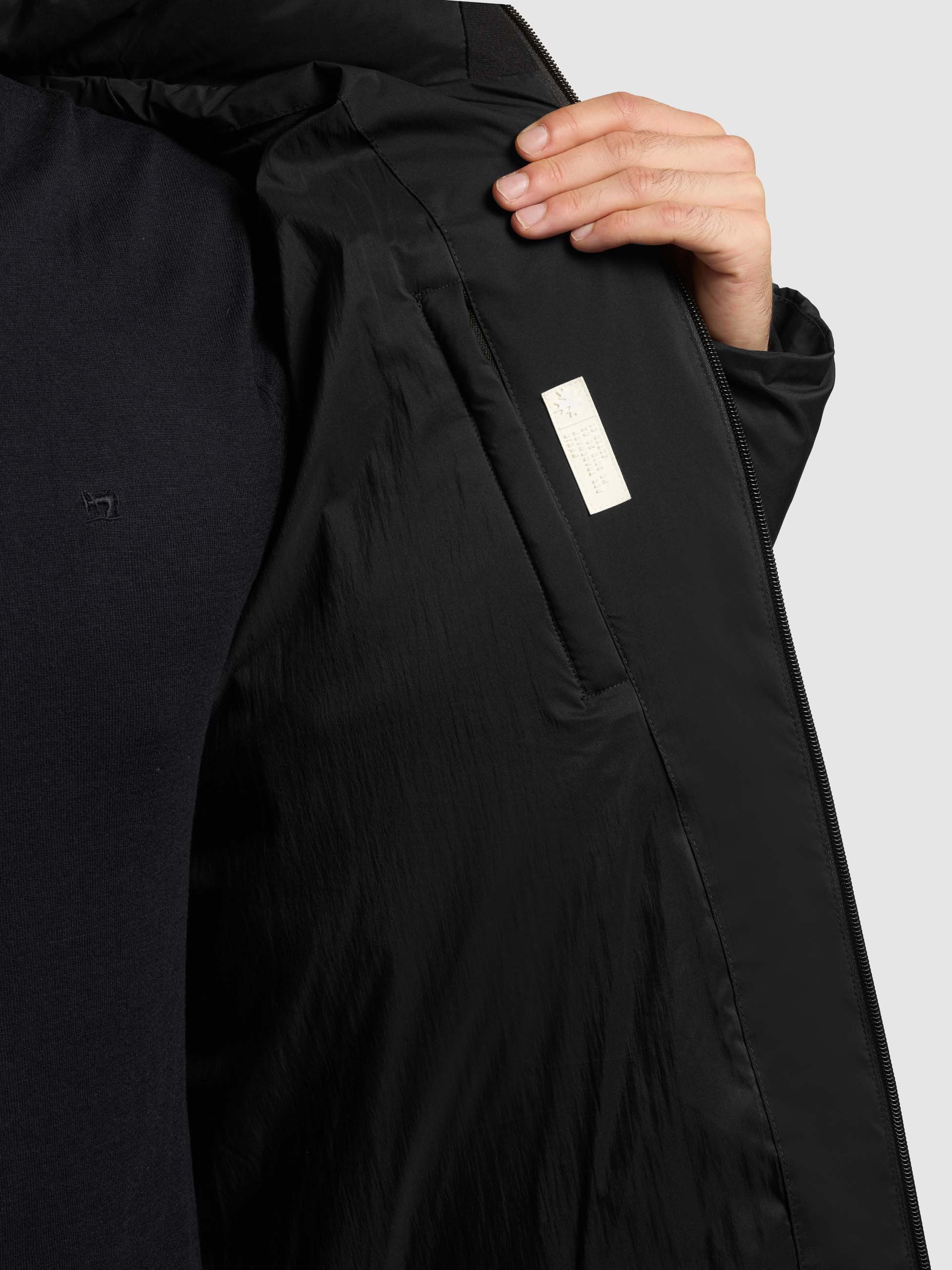 khujo Steppmantel »CADE« Taschenbeutel aus Fleece