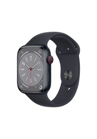 Apple Smartwatch »Series 8, GPS + Cellular, Aluminium-Gehäuse, 45 mm mit... kaufen