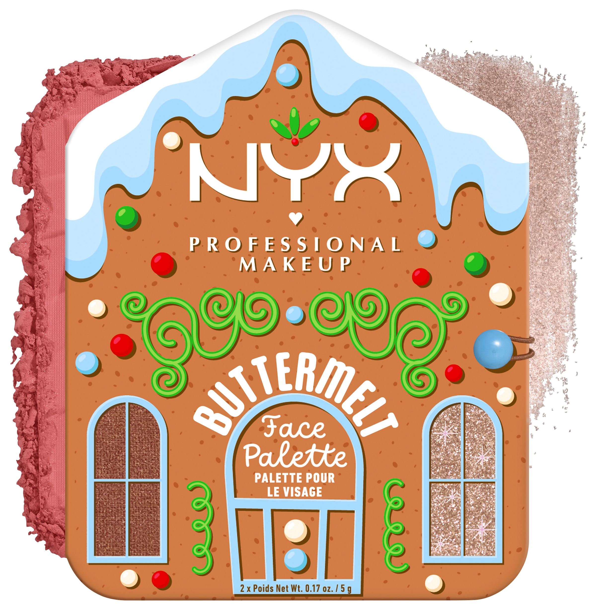 NYX PROFESSIONAL MAKEUP Make-up Set »BUTTERMELT FACE PALETTE«