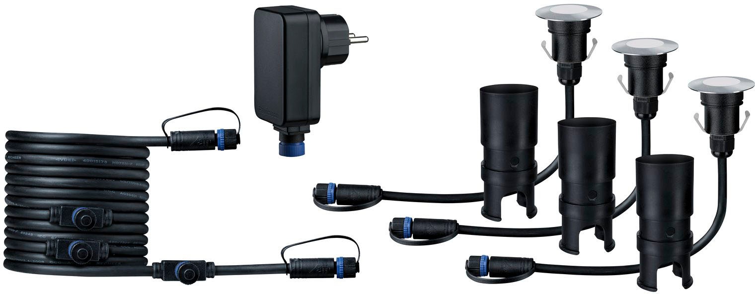 Paulmann LED Einbauleuchte »Plug & Shine«, 3 flammig, Leuchtmittel LED-Modul | LED fest integriert, LED-Modul, IP65 3000K