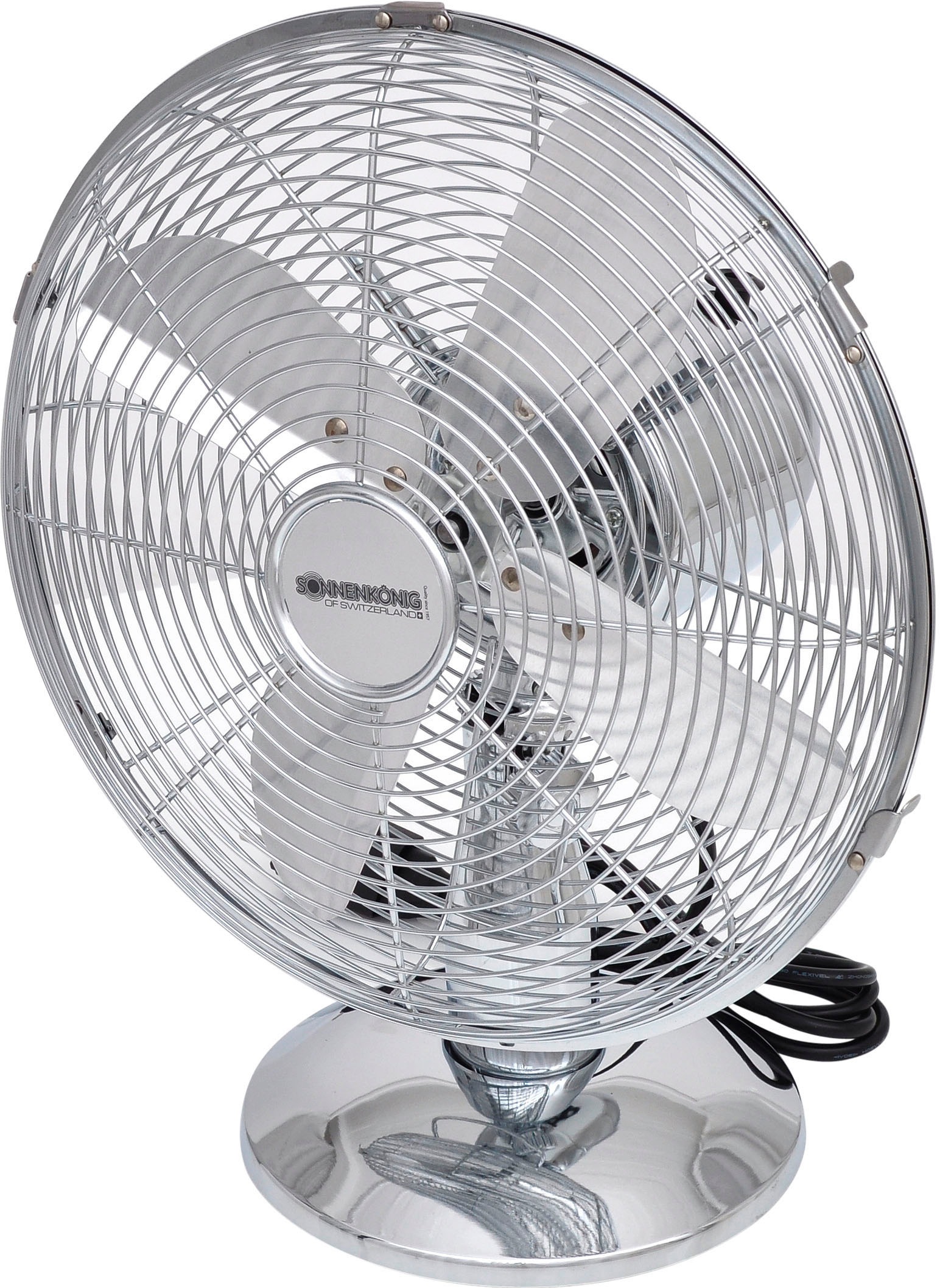 Sonnenkönig Tischventilator »10500182 / Chrom 12«