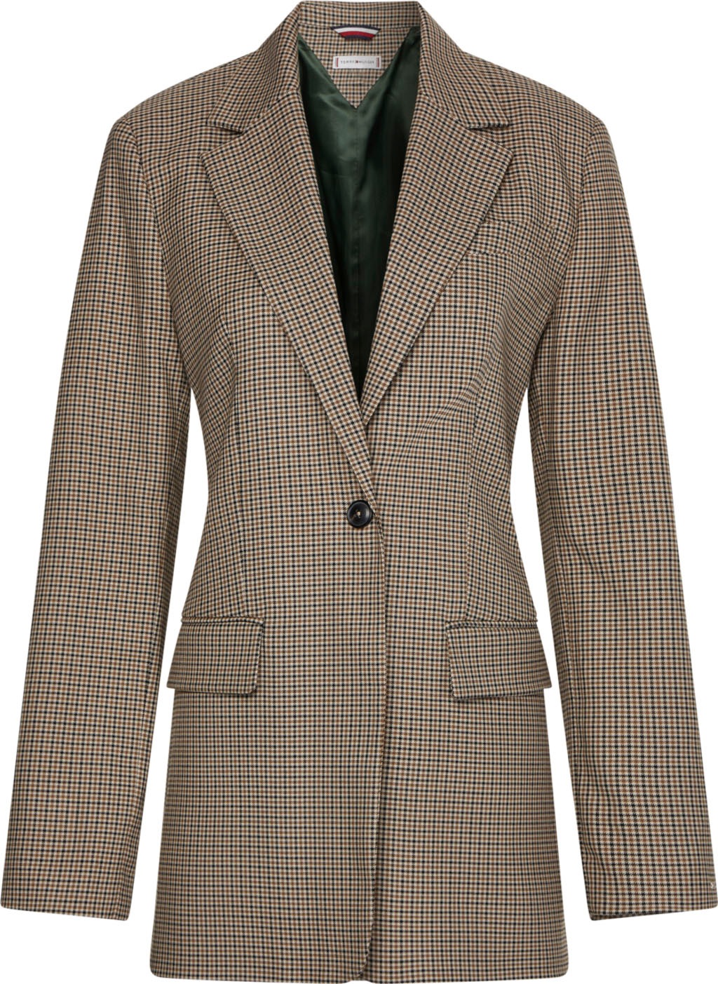 Tommy Hilfiger Jackenblazer »Y/D CHECK RELAXED SB BLAZER«, mit Klappentaschen