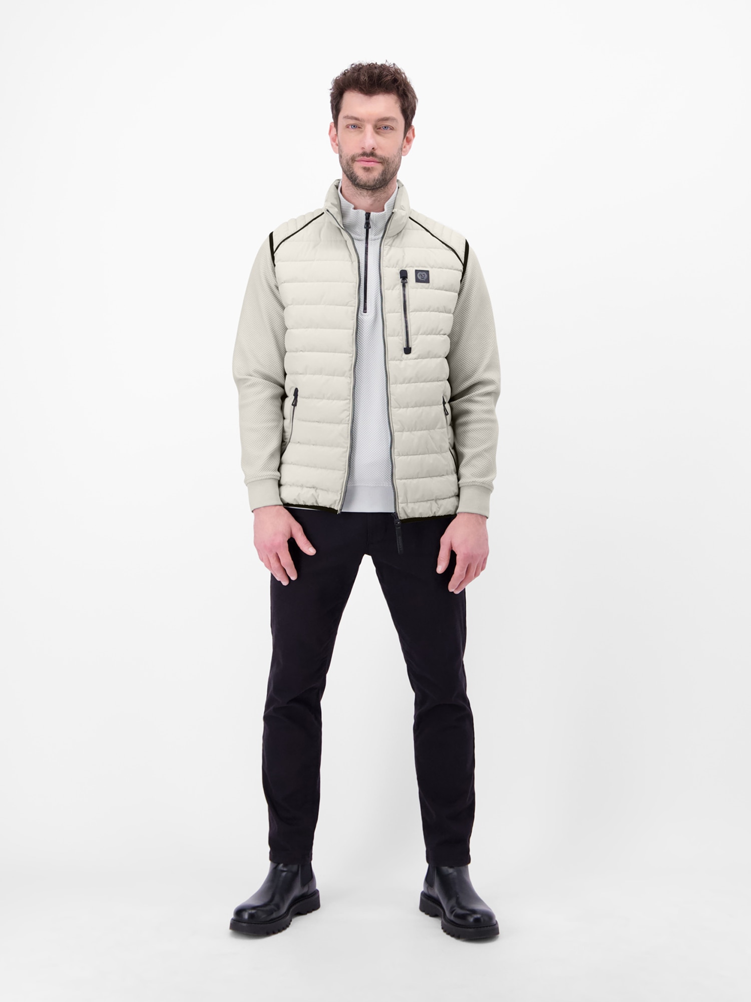 LERROS Steppweste »Steppweste mit Fütterung, sportiv geschnitten«