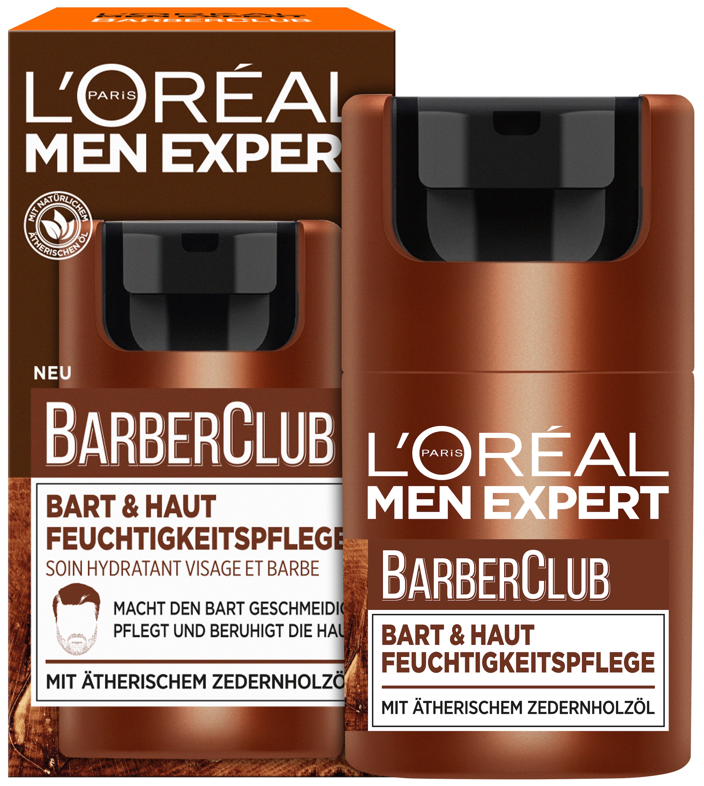 L'ORÉAL PARIS MEN EXPERT Pflege-Set »L'Oréal Men Expert Barber Club Bestseller Kulturbeutel«, (Set, 3 tlg.), mit hoher Wirksamkeit