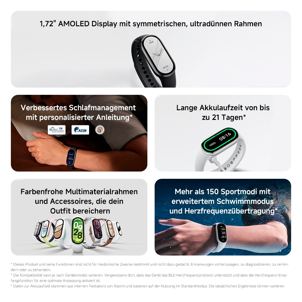 Xiaomi Fitness-Tracker »Smart Band 10«