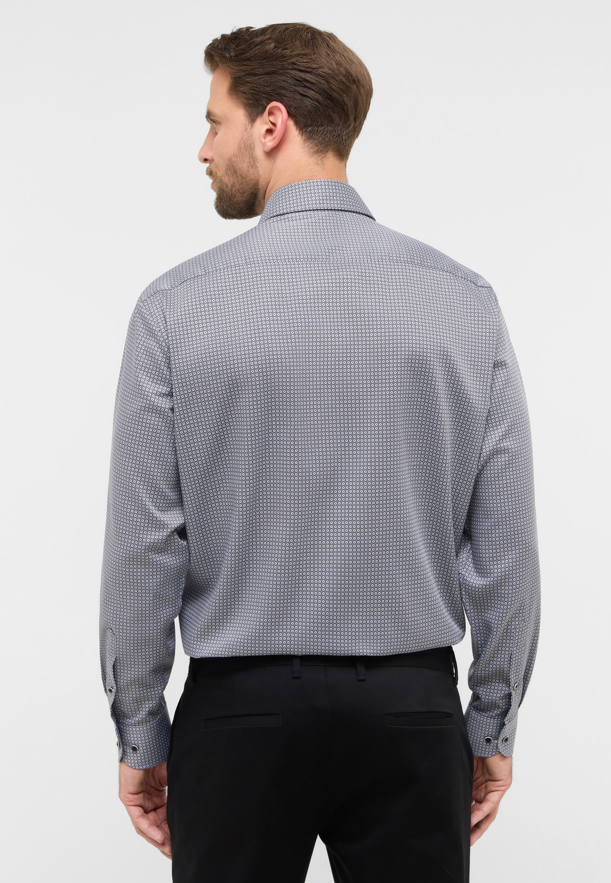 Eterna Langarmhemd »COMFORT FIT« NON IRON (bügelfrei)