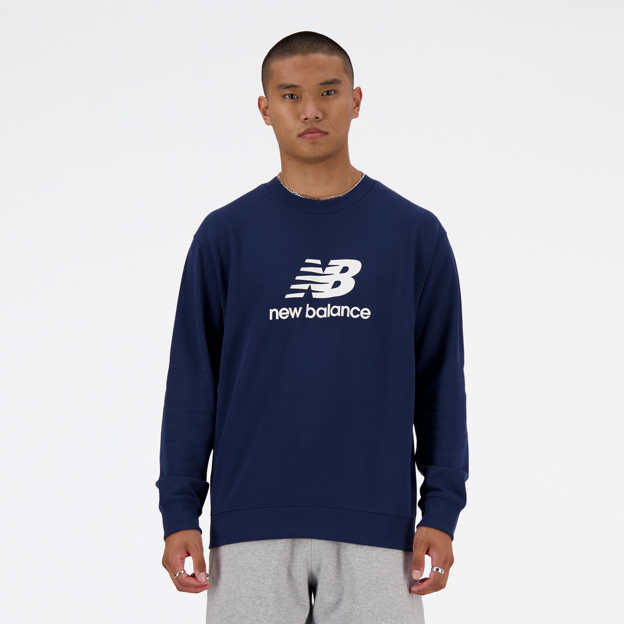 New Balance Sweatshirt »Sport Essentials French Terry Logo Crew«