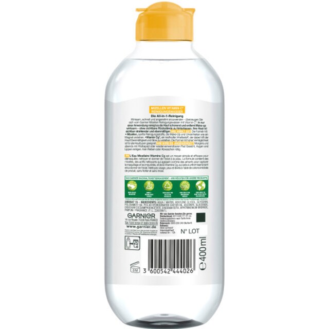 GARNIER Gesichtswasser »Mizellen Reinigungswasser Vitamin C« im OTTO Online  Shop