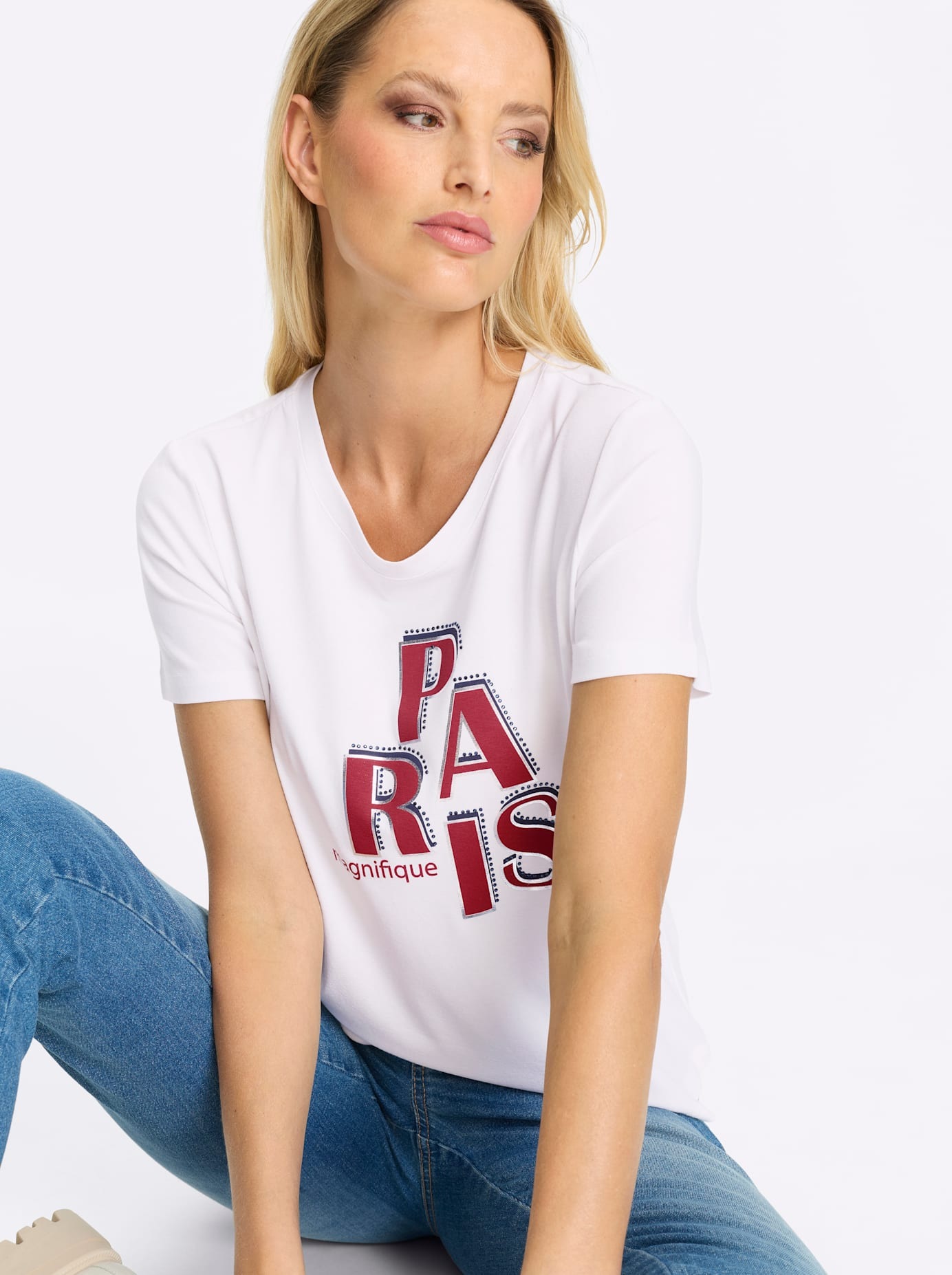 heine T-Shirt »Shirt« 1 tlg.