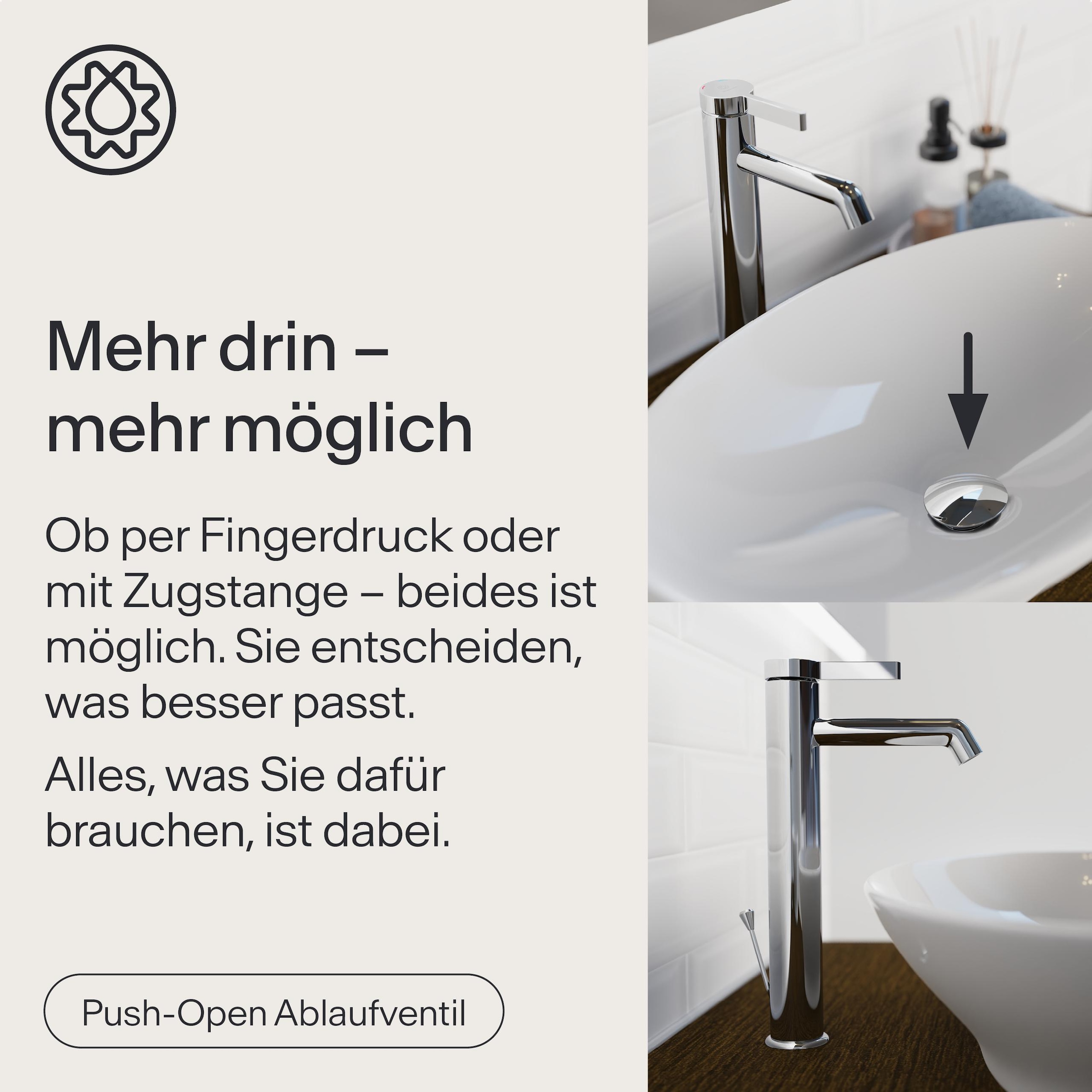 WASSERWERK Waschtischarmatur »WT 11« inkl. Popup, wassersparend