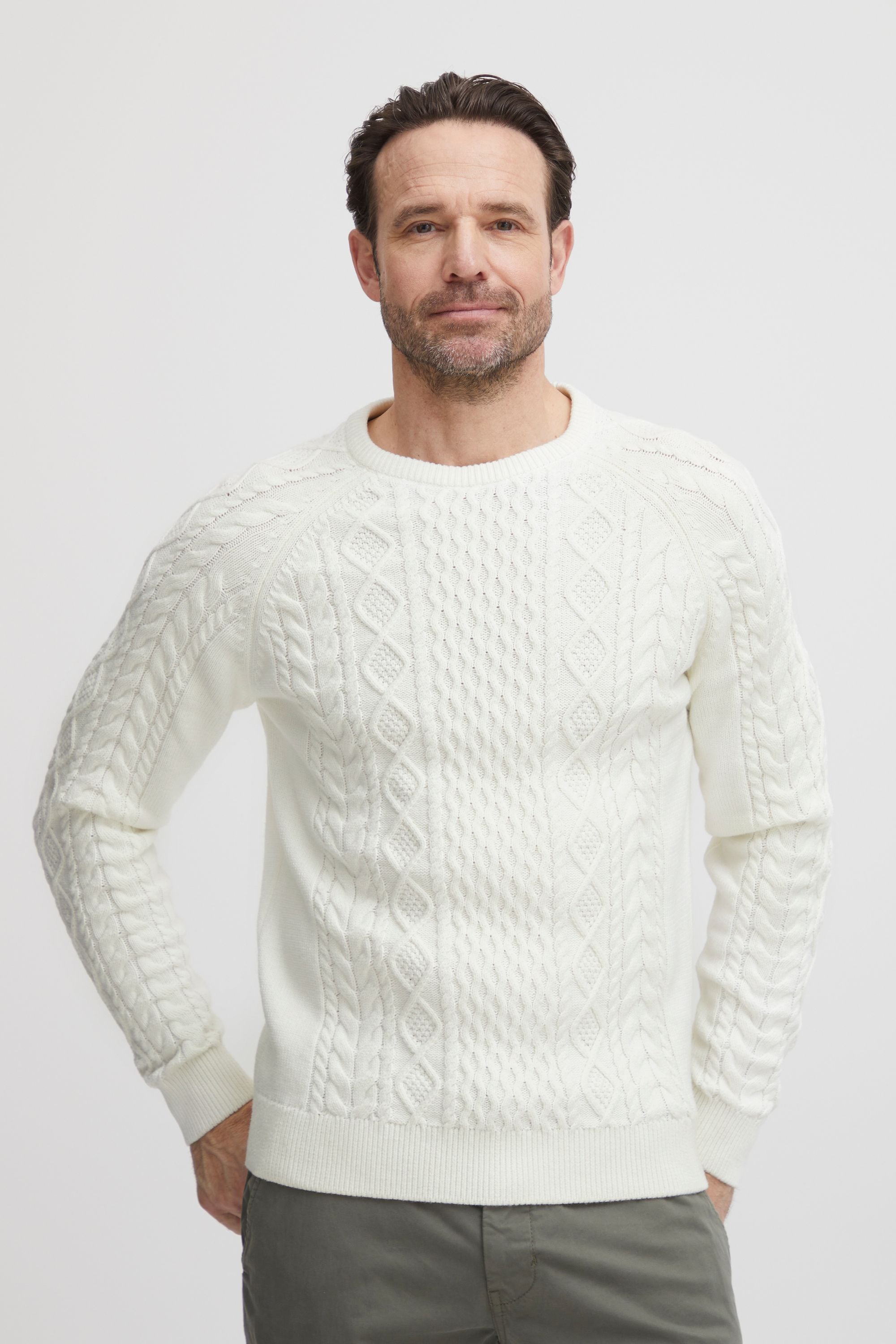 FQ1924 Strickfleece-Pullover »Strickpullover FQKyle«
