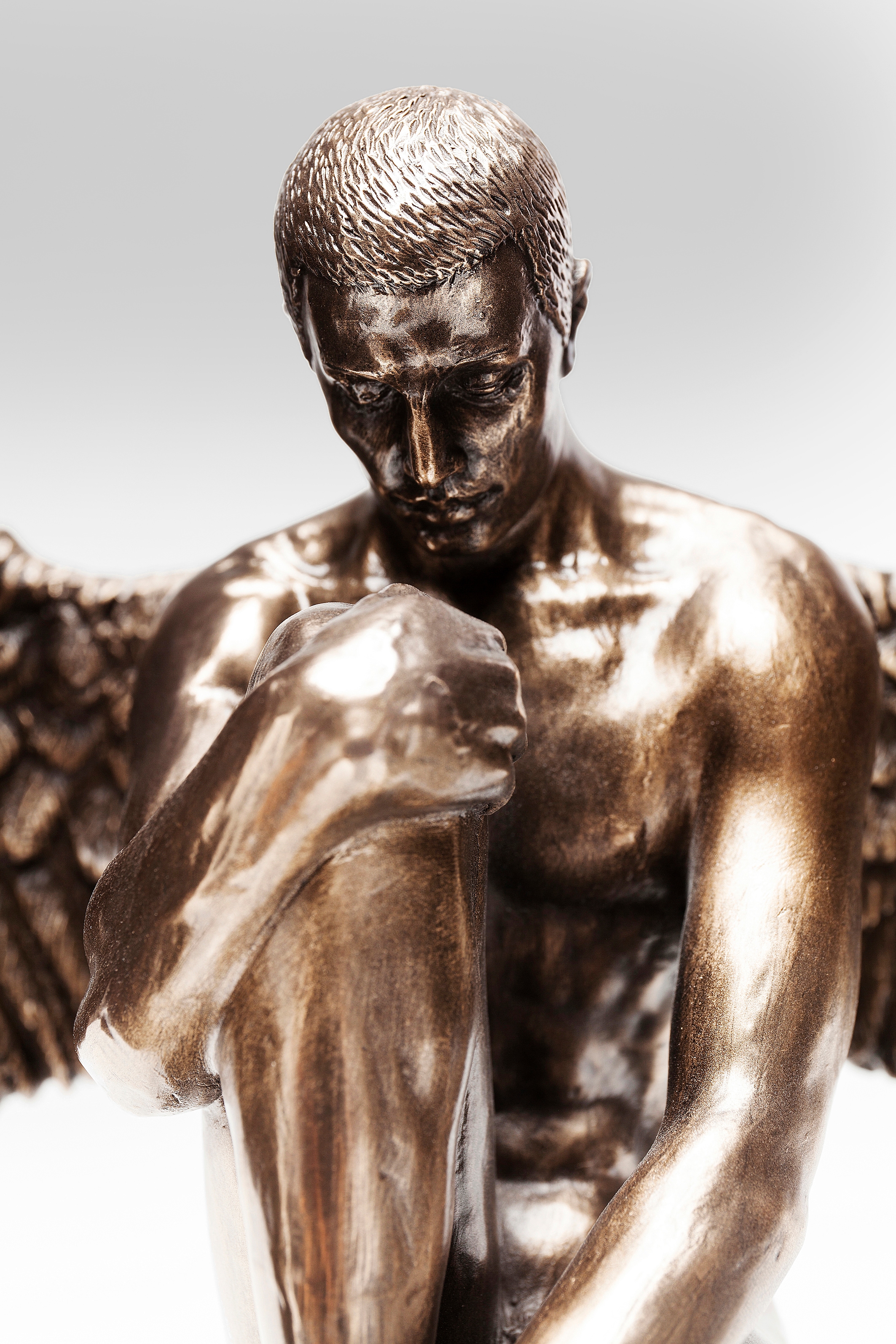 Kare Design Dekoobjekt »Deko Objekt Nude Sad Angel Klein«