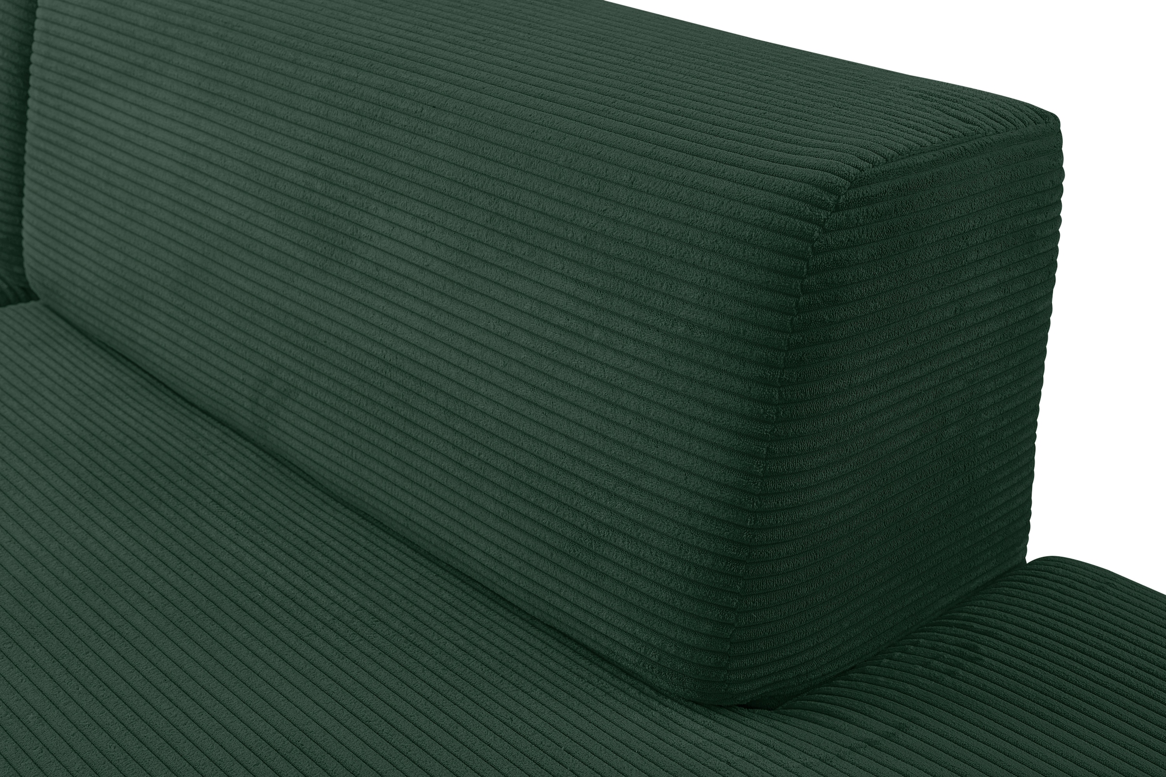 WERK2 Ecksofa »Apollo, hoher Sitzkomfort, aktuelles Design, Breite 264cm, L-Form« Puristisches Design mit maximalem Komfort