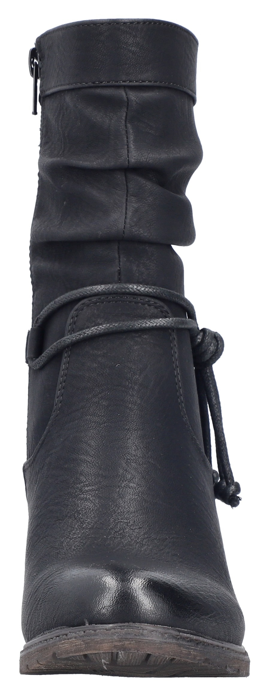 Rieker Cowboy Stiefelette, Westernstiefelette, Stiefelette mit Slouchy-Schaft
