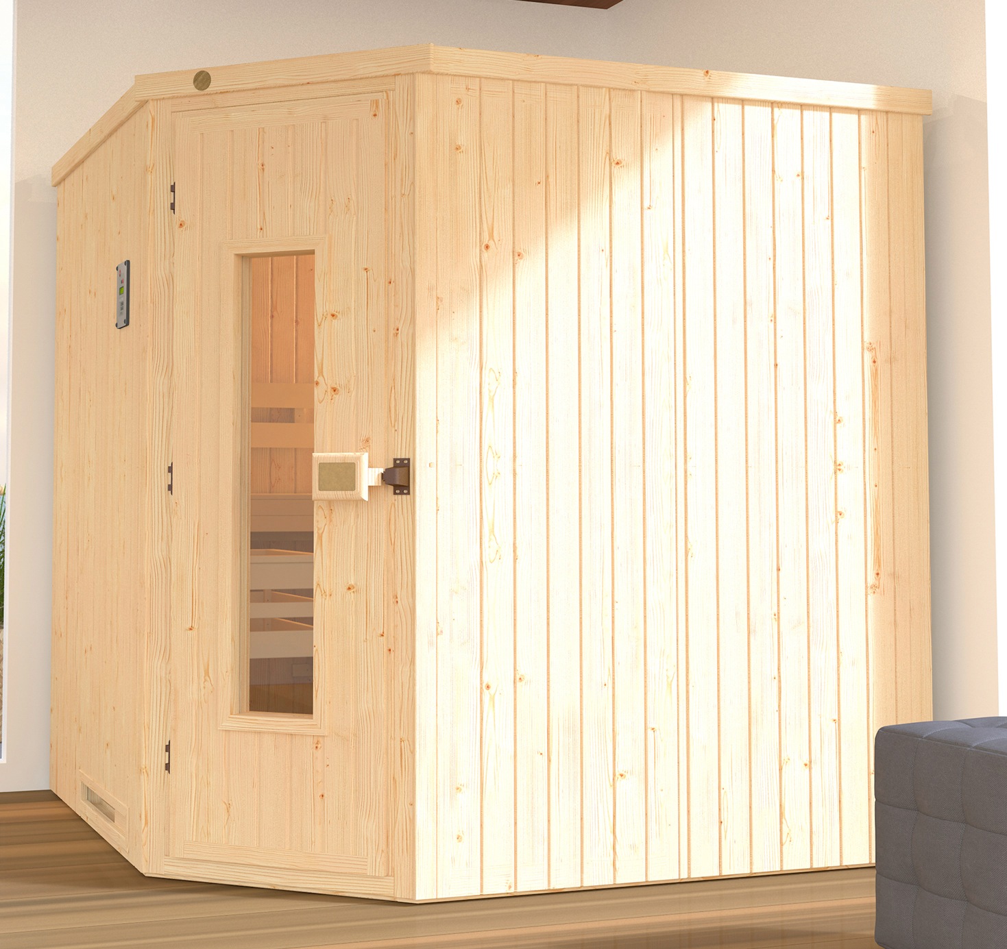 weka Sauna »Varberg 3«, ohne Ofen